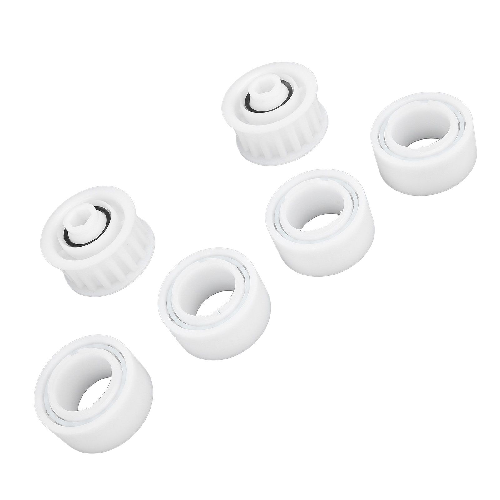 4 Pack Guide Wheels Replacement Pool Cleaner Guide Wheels with 2 Pully Gears view 11