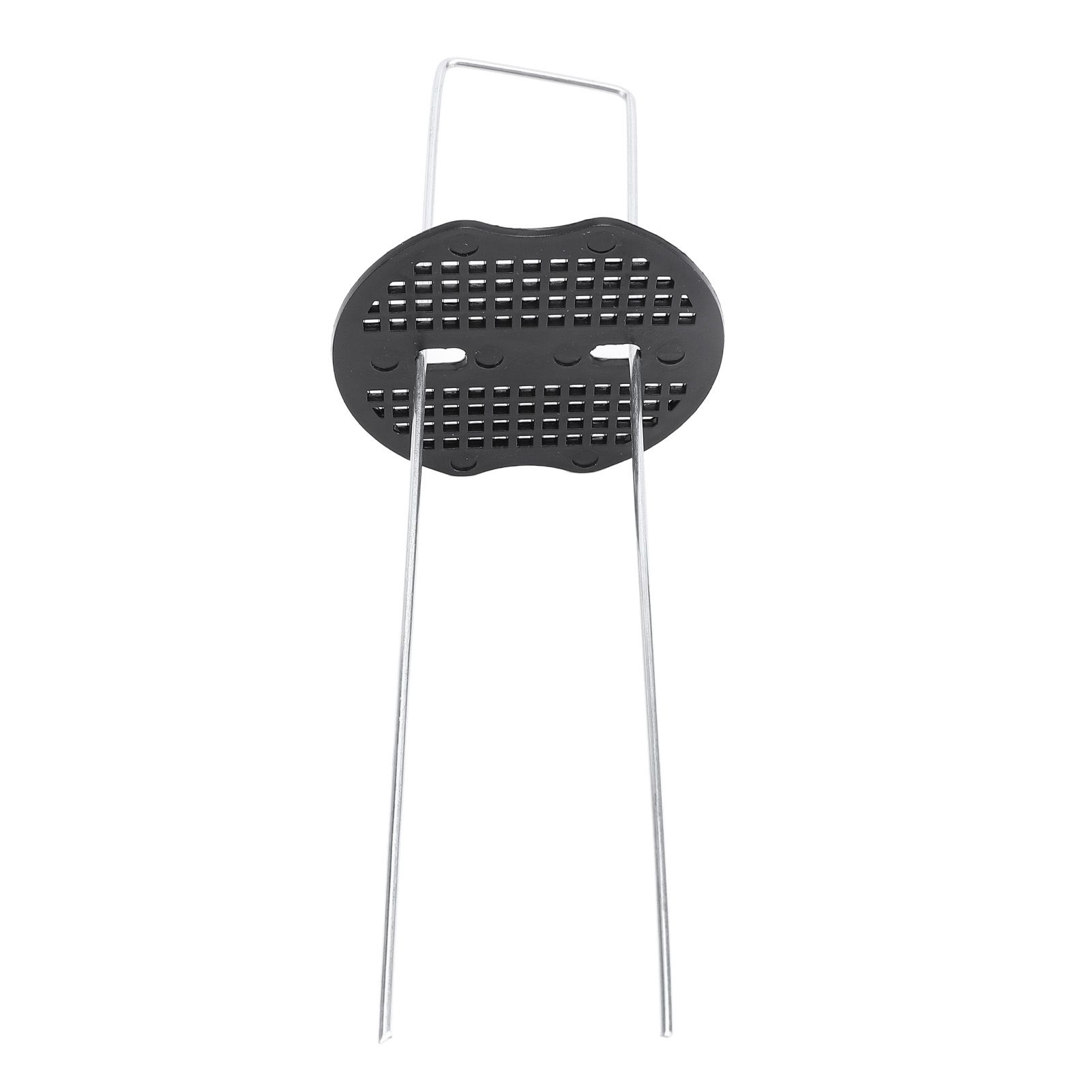 Garden Landscape Staples Set 40Pcs U Shaped Iron Stakes and 40Pcs Plastic view 8