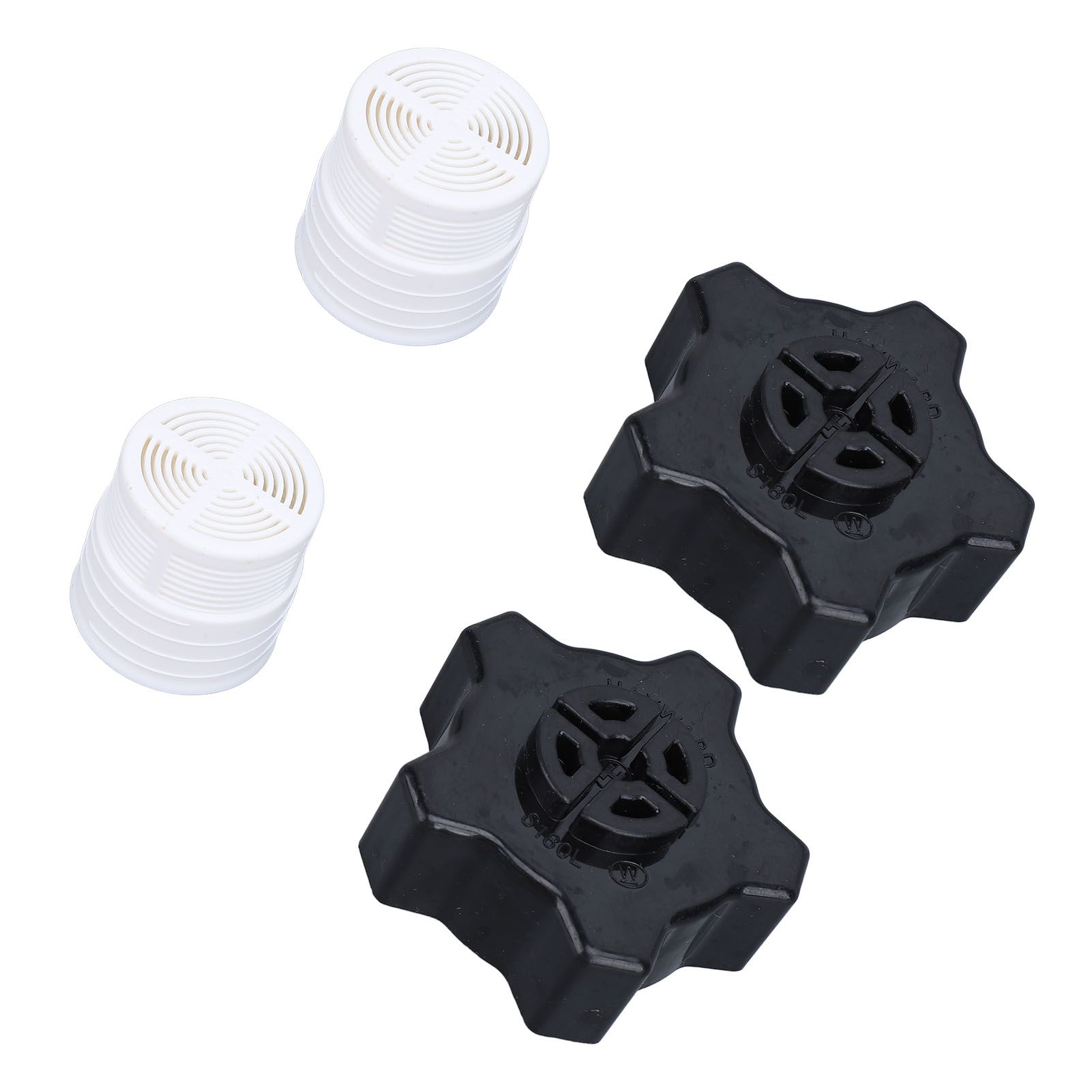 2 Set Drain Cap Assembly Pool Sand Filter Gasket Screen Replacement for view 8