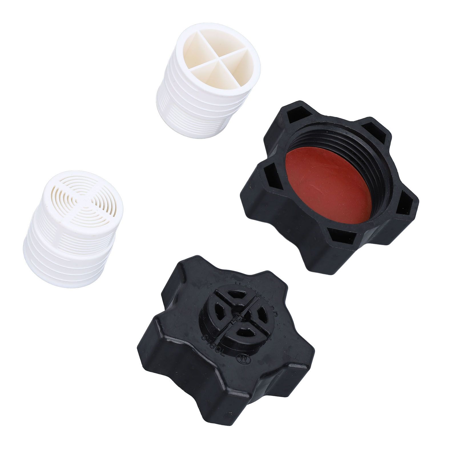 2 Set Drain Cap Assembly Pool Sand Filter Gasket Screen Replacement for view 11