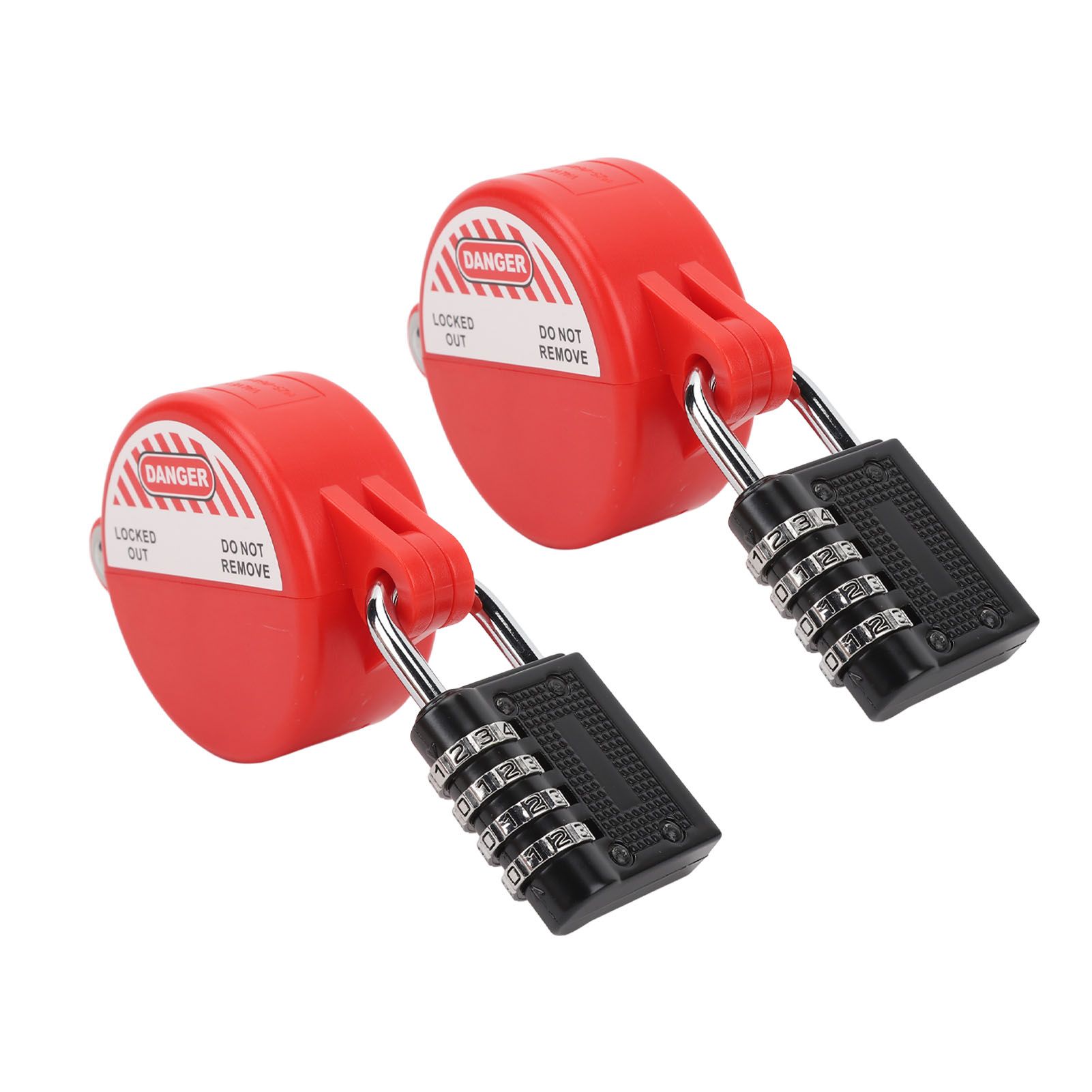 Gate Valve Lockout Device Engineering Plastic Zinc Alloy Water Spigot Lock view 4
