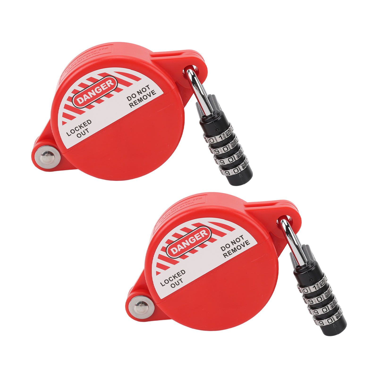 Gate Valve Lockout Device Engineering Plastic Zinc Alloy Water Spigot Lock view 9