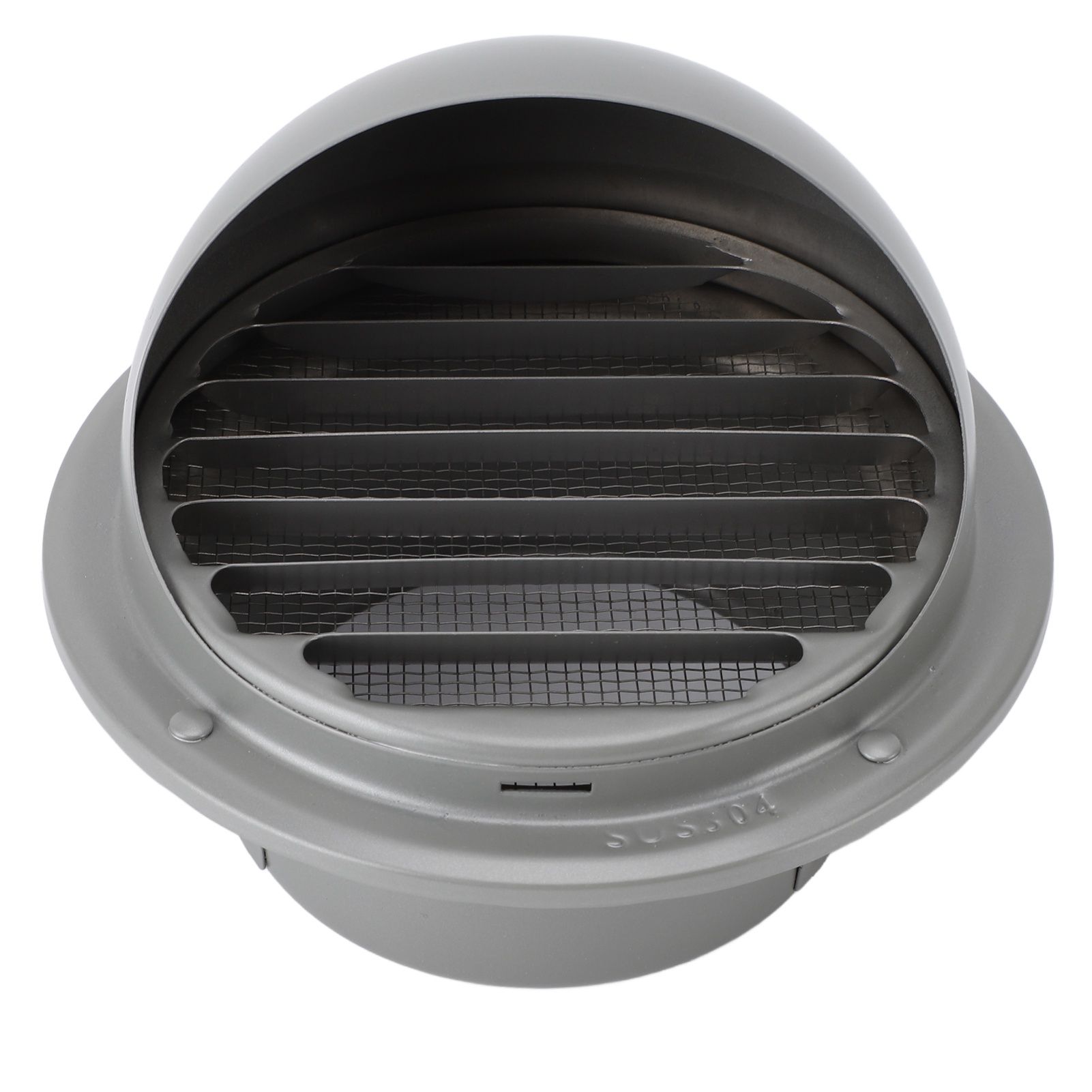 Stainless Steel Air Vent Versatile Weatherproof Round Louvered Exhaust Vent view 6