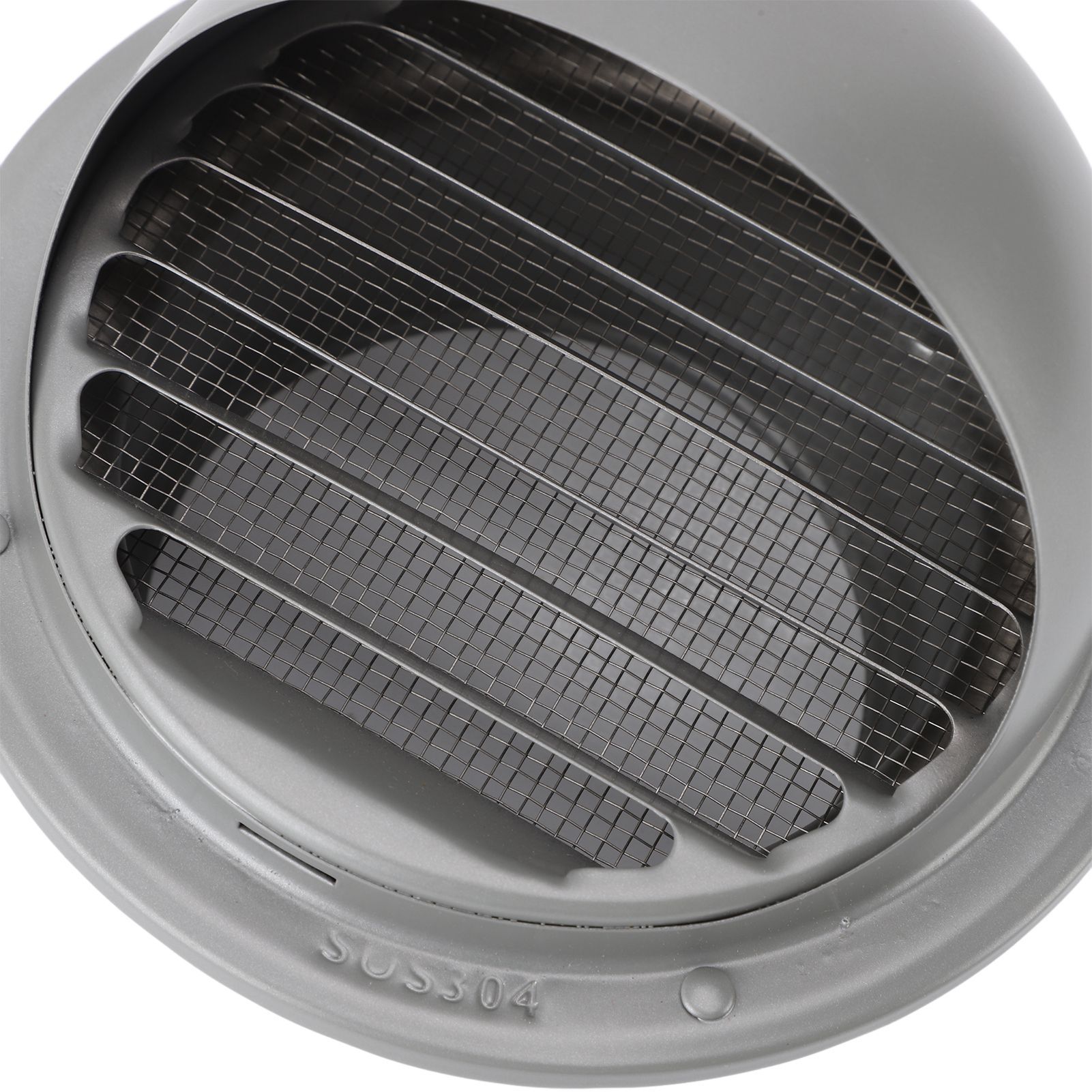 Stainless Steel Air Vent Versatile Weatherproof Round Louvered Exhaust Vent view 7