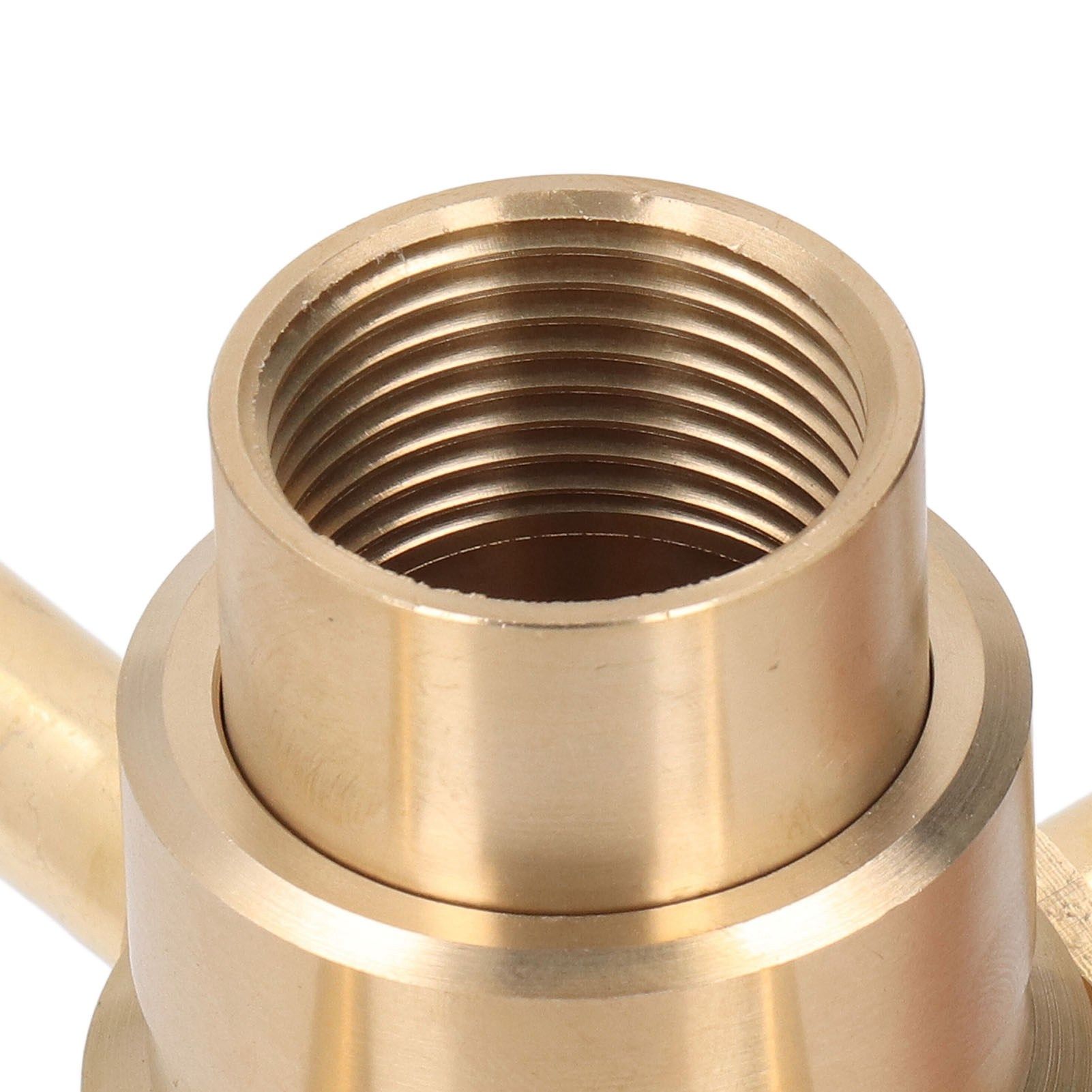 Rotating Fountain Nozzle 4 Arm Brass Water Fountain Spray Head Sprinkler for view 2