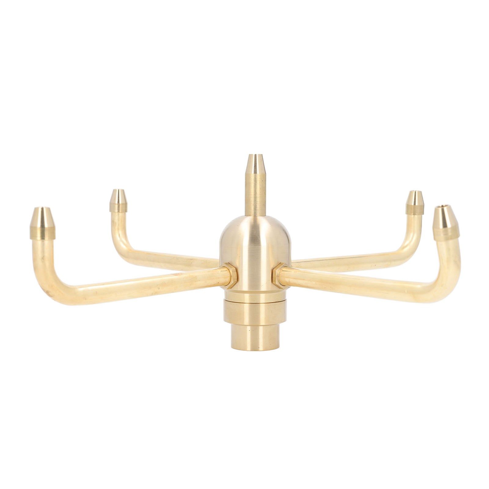 Rotating Fountain Nozzle 4 Arm Brass Water Fountain Spray Head Sprinkler for view 10