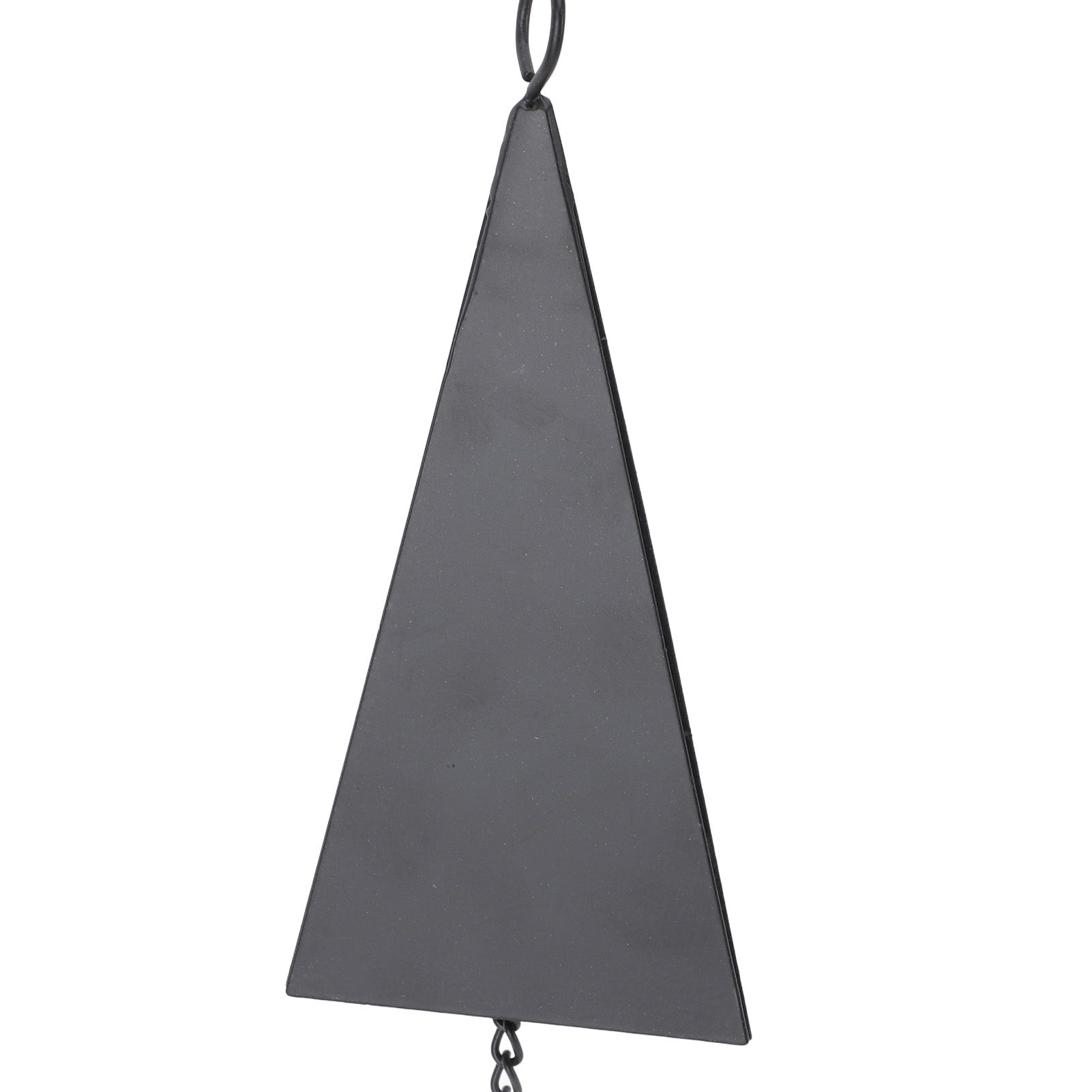 Wind Bell Hanging Decoration Iron Rust Proof Geometric Bird Bell Pedant for view 2