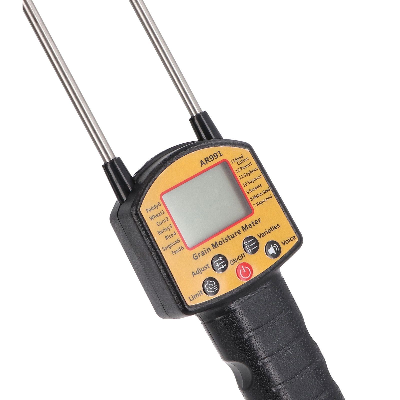 Grain Humidity Meter Digital LCD Display Grain Humidity Tester with Double view 2