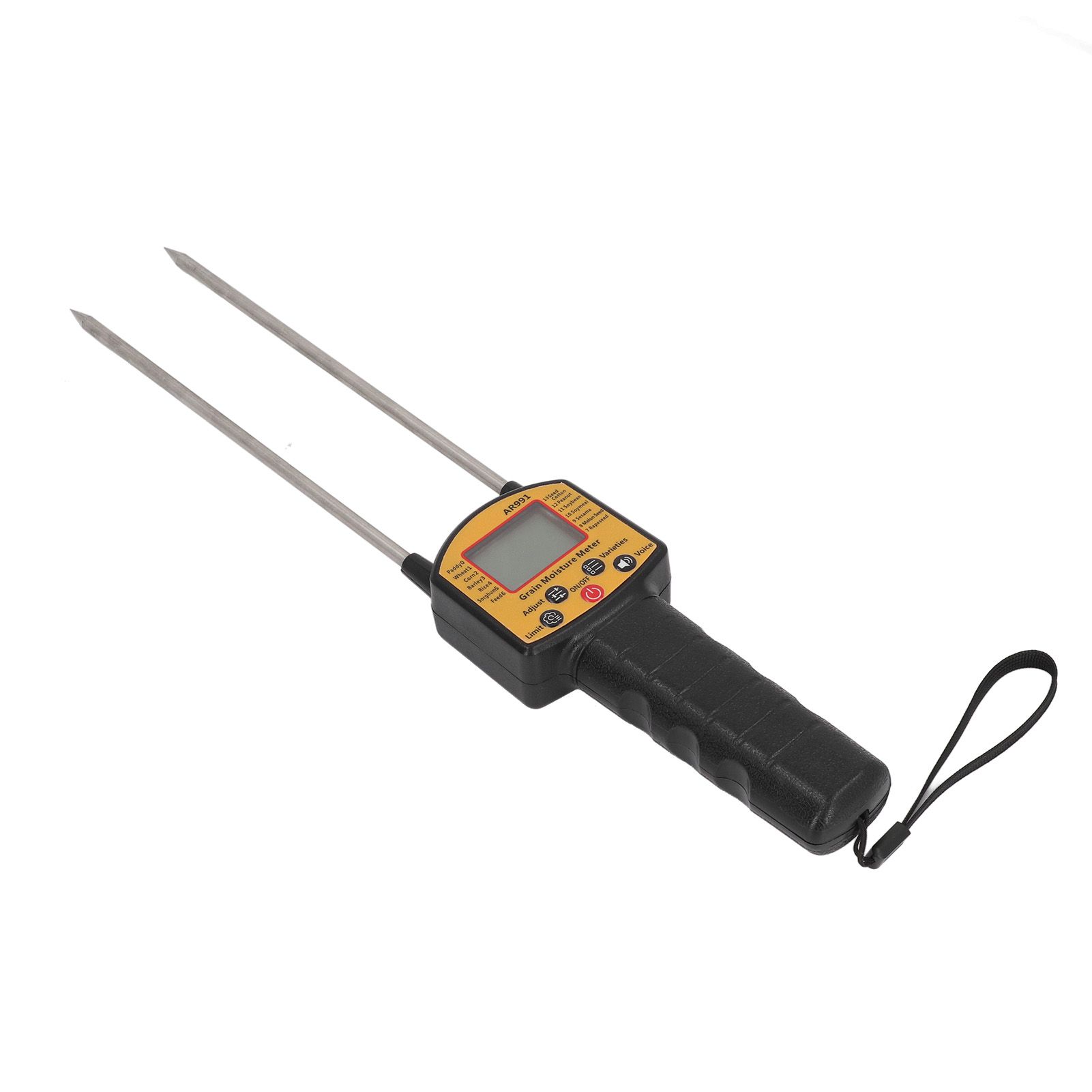 Grain Humidity Meter Digital LCD Display Grain Humidity Tester with Double view 7