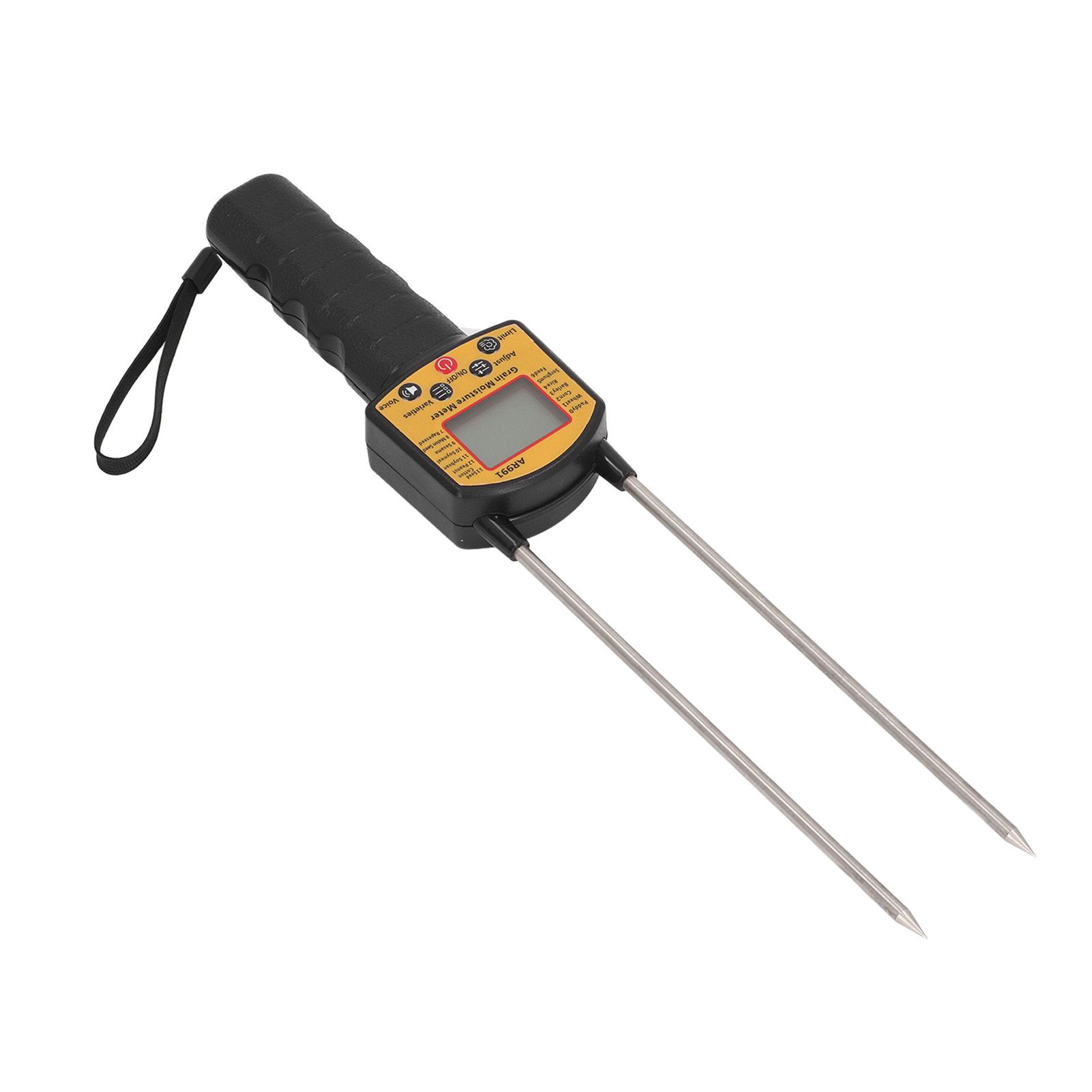 Grain Humidity Meter Digital LCD Display Grain Humidity Tester with Double view 9