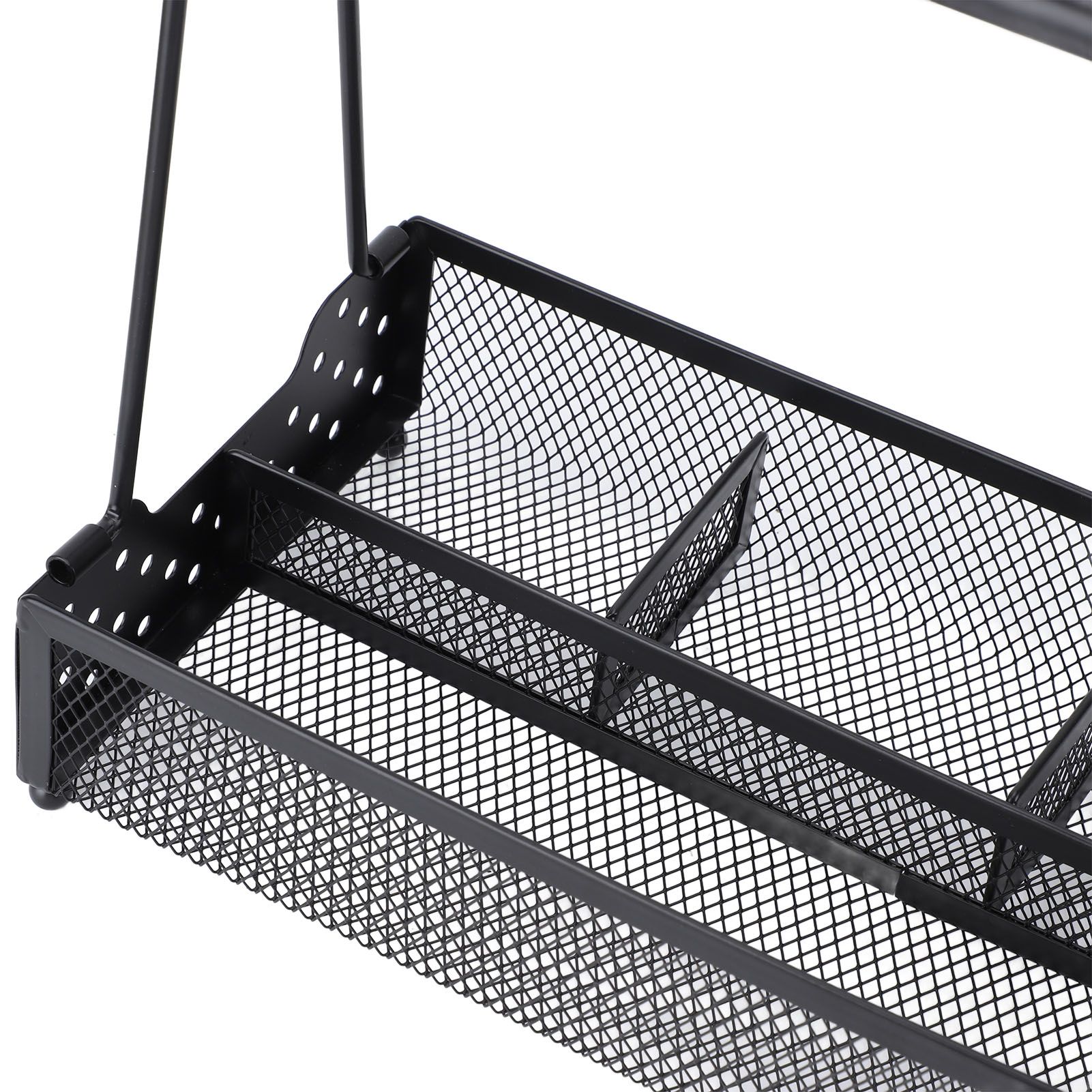 Bbq Condiment Holder With Paper Towel and Napkin Holder Metal Mesh Condiment view 5