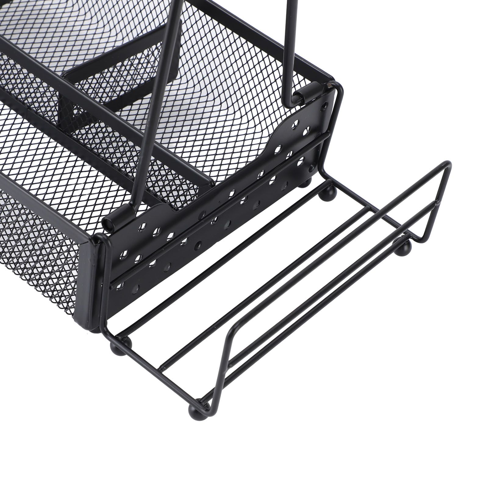 Bbq Condiment Holder With Paper Towel and Napkin Holder Metal Mesh Condiment view 7