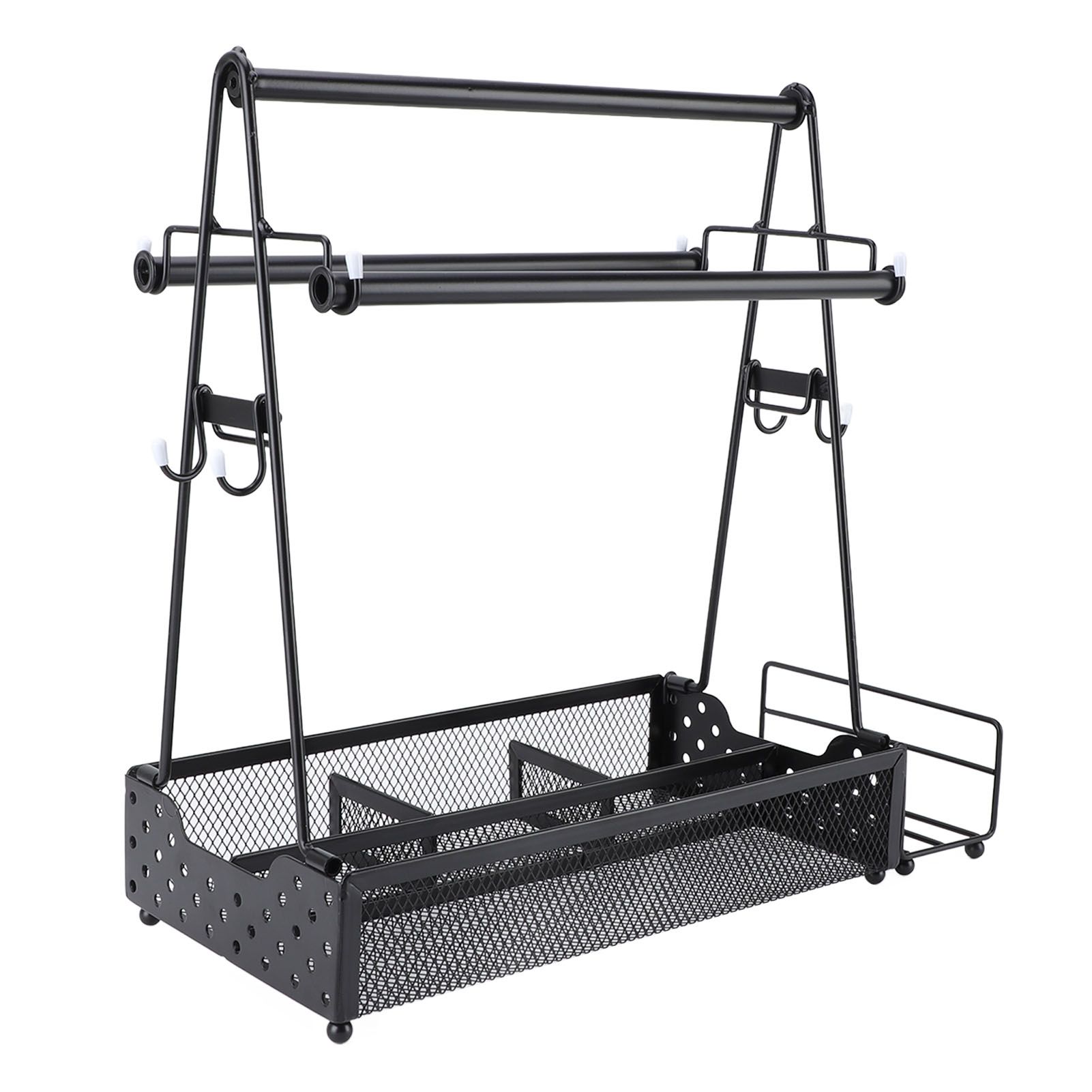 Bbq Condiment Holder With Paper Towel and Napkin Holder Metal Mesh Condiment view 12