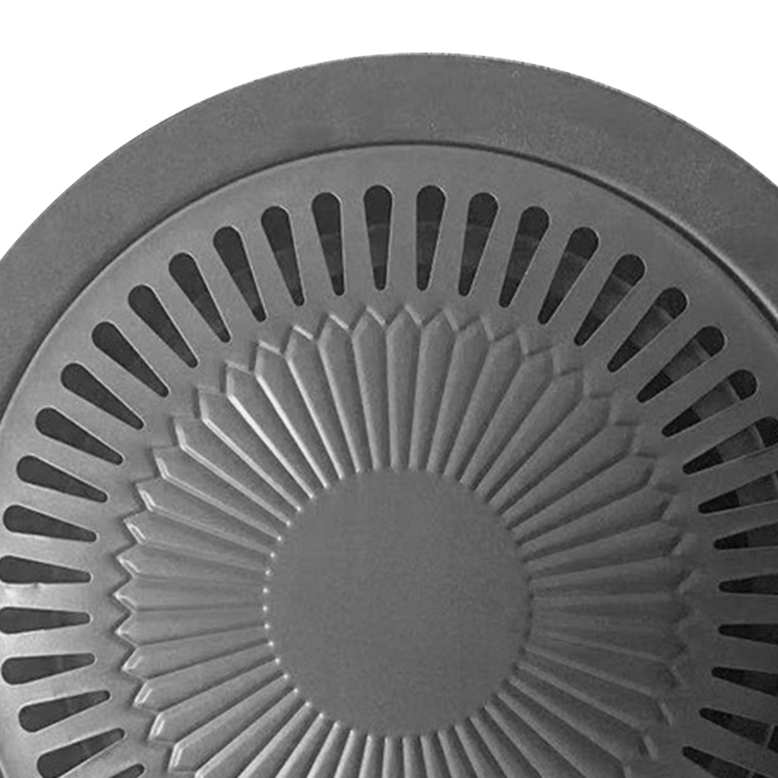 Korean BBQ Grill Pan Iron Easy to Clean Anti Stick Round Stovetop Barbecue view 5