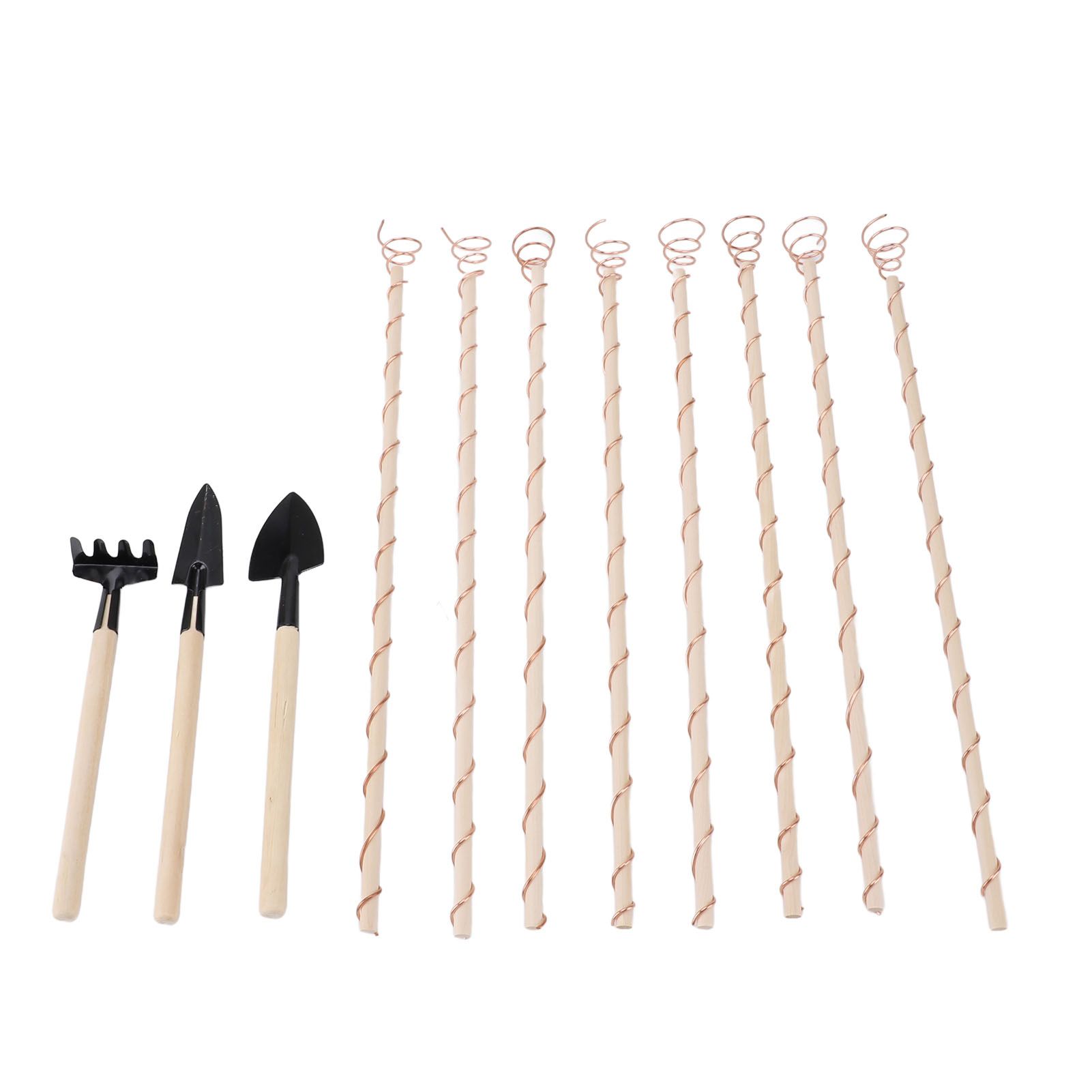 Electroculture Plant Stakes Professional Copper Coil Antennas Garden Stakes — image 1