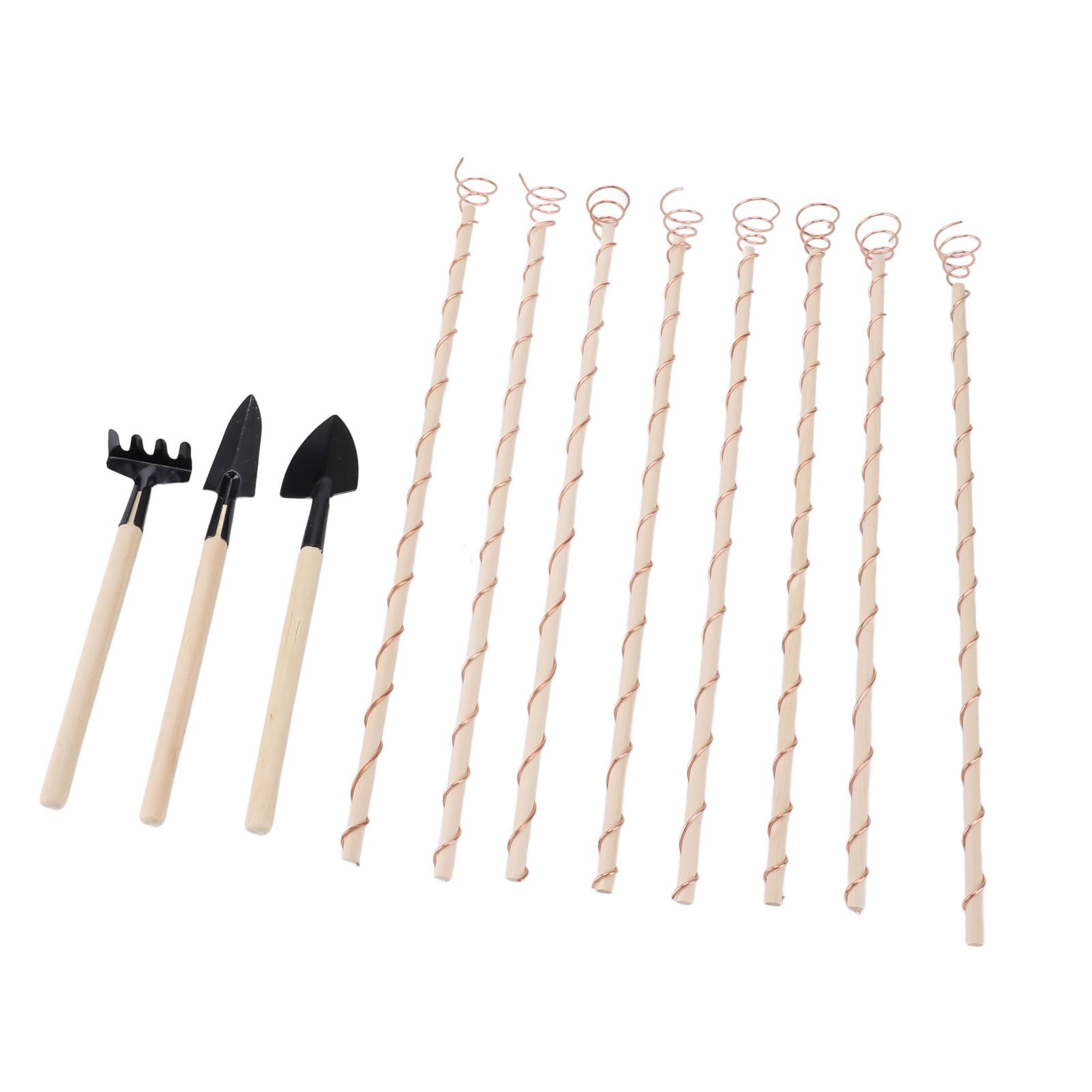 Electroculture Plant Stakes Professional Copper Coil Antennas Garden Stakes view 4