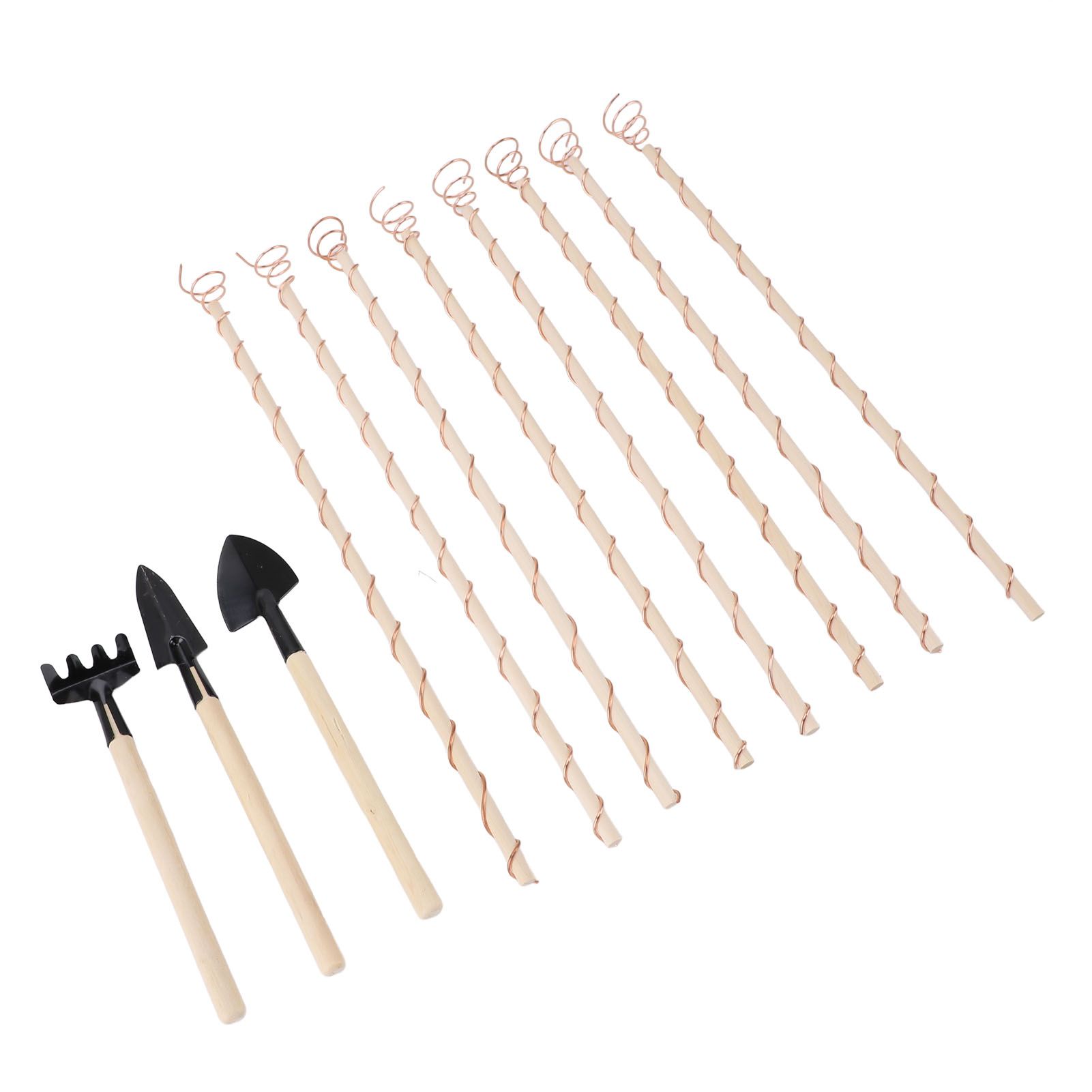 Electroculture Plant Stakes Professional Copper Coil Antennas Garden Stakes view 6