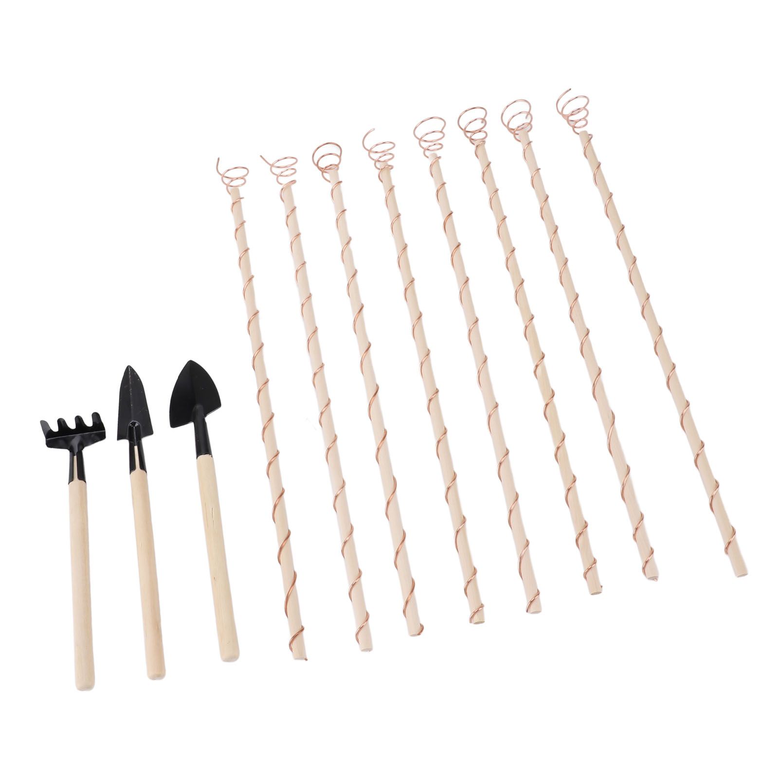 Electroculture Plant Stakes Professional Copper Coil Antennas Garden Stakes view 8