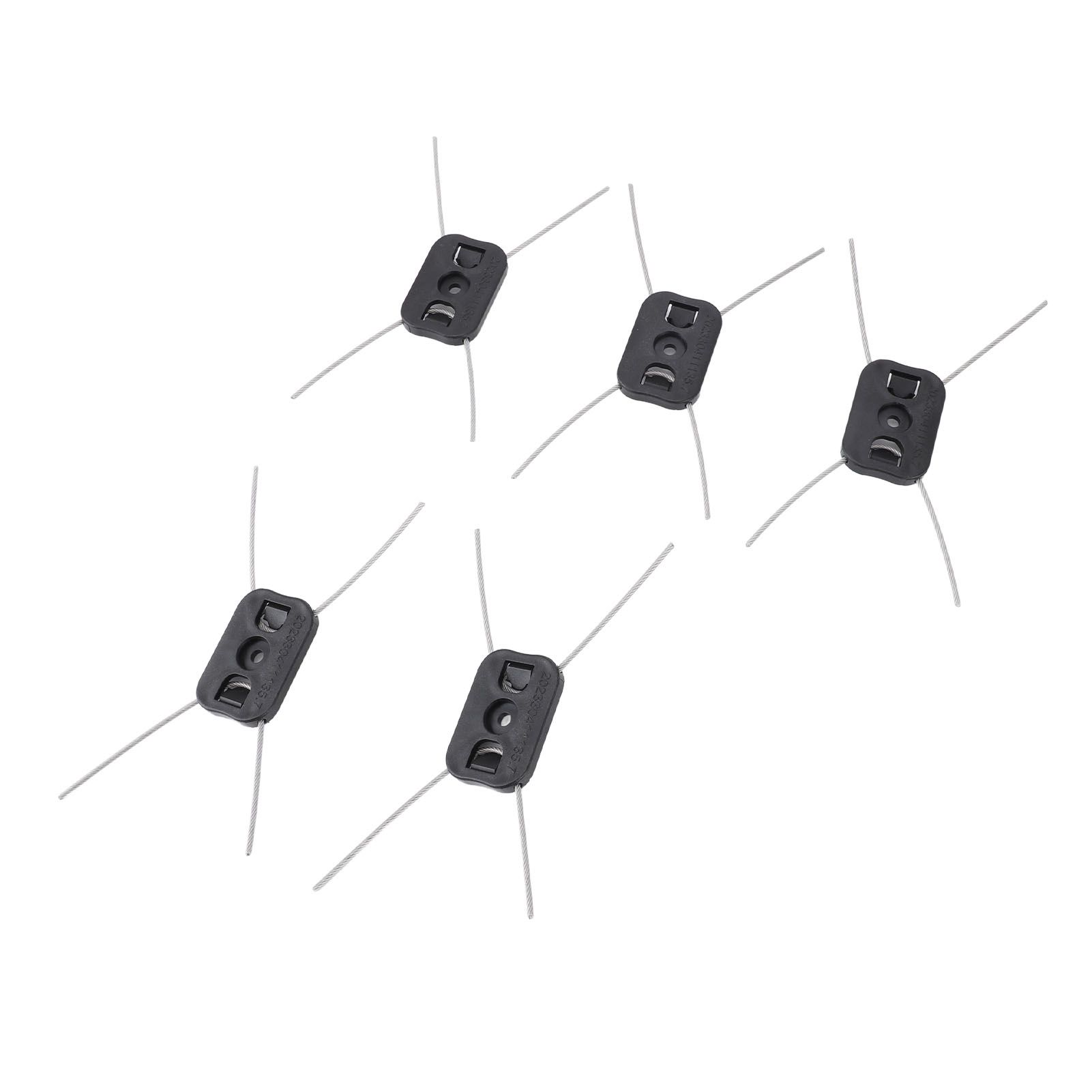 10pcs String Trimmer Replacement Head Easy to Install High Efficiency Weed view 6