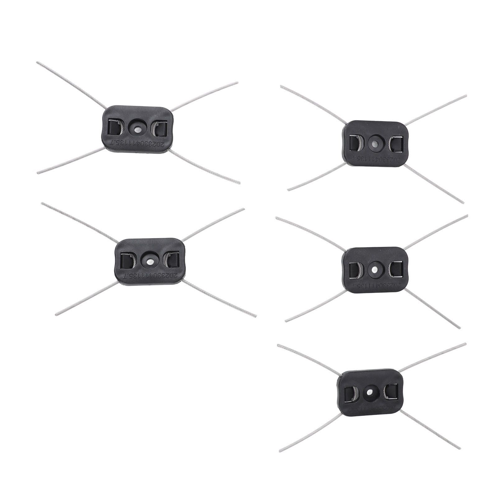 10pcs String Trimmer Replacement Head Easy to Install High Efficiency Weed view 10