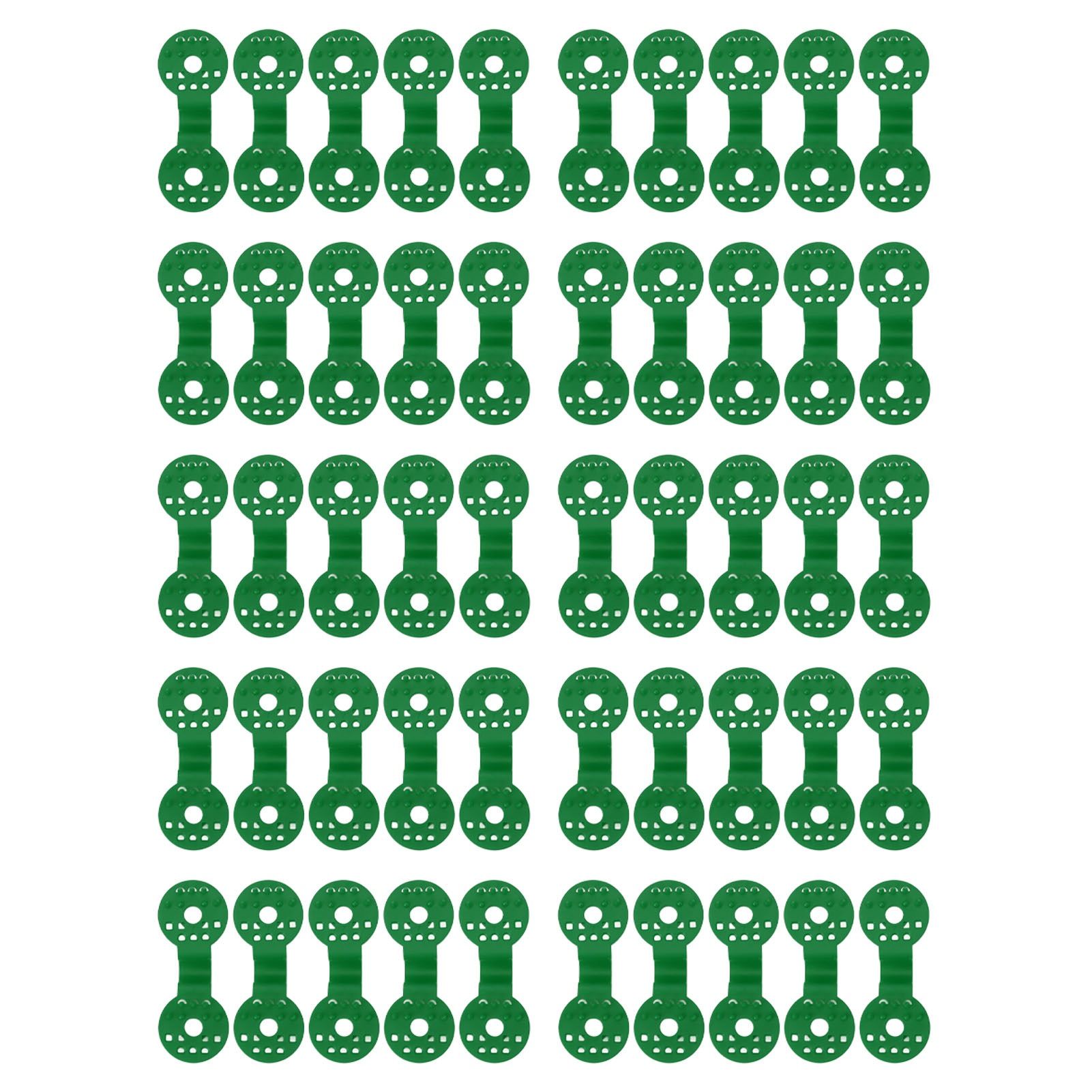 50pcs Shade Cloth Clips Round Ageing Resistant Plastic Sun Shade Net Clip for view 3