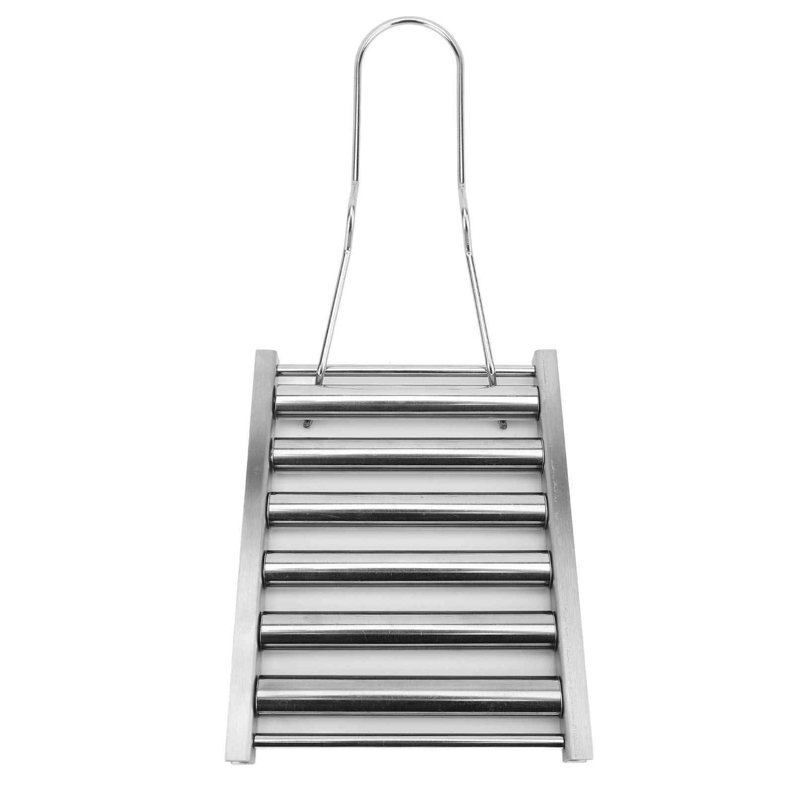 Hot Dog Roller Portable 5 Hot Dog Capacity Stainless Steel Sausage Grill
