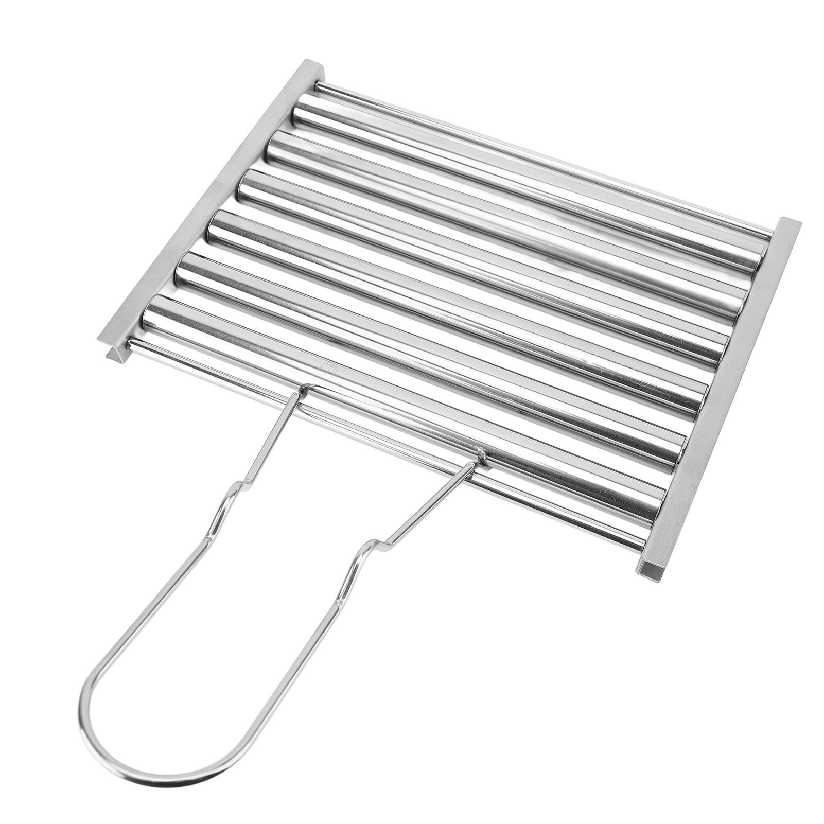 Hot Dog Roller Portable 5 Hot Dog Capacity Stainless Steel Sausage Grill view 11