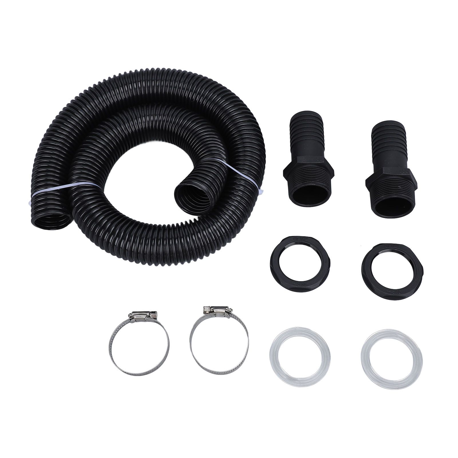 Rain Barrel Hose Connector Kit 39.4 Inch Plastic Rain Barrel Diverter Linking view 3