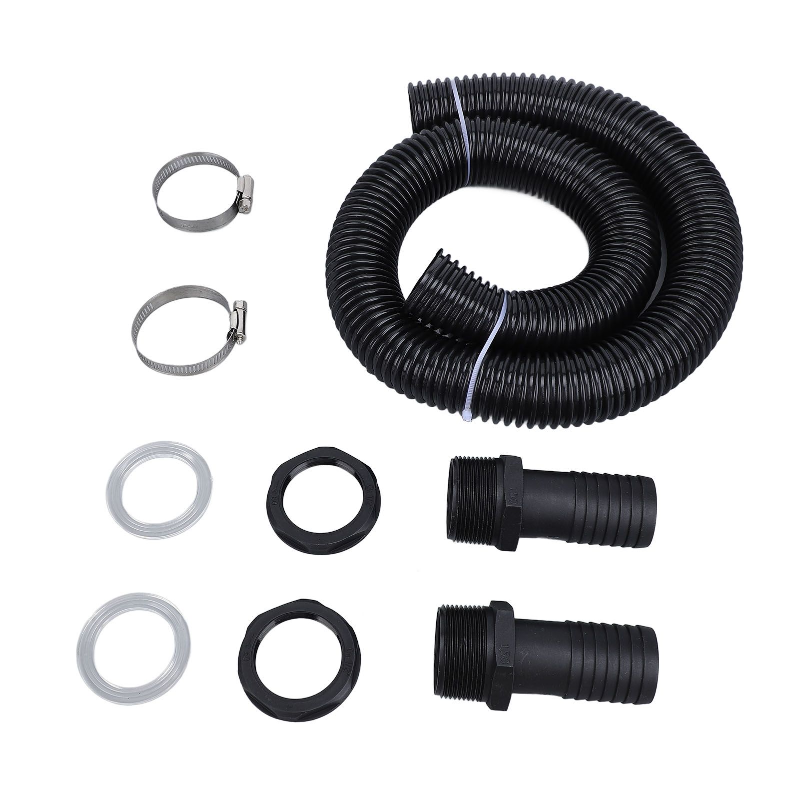 Rain Barrel Hose Connector Kit 39.4 Inch Plastic Rain Barrel Diverter Linking view 10