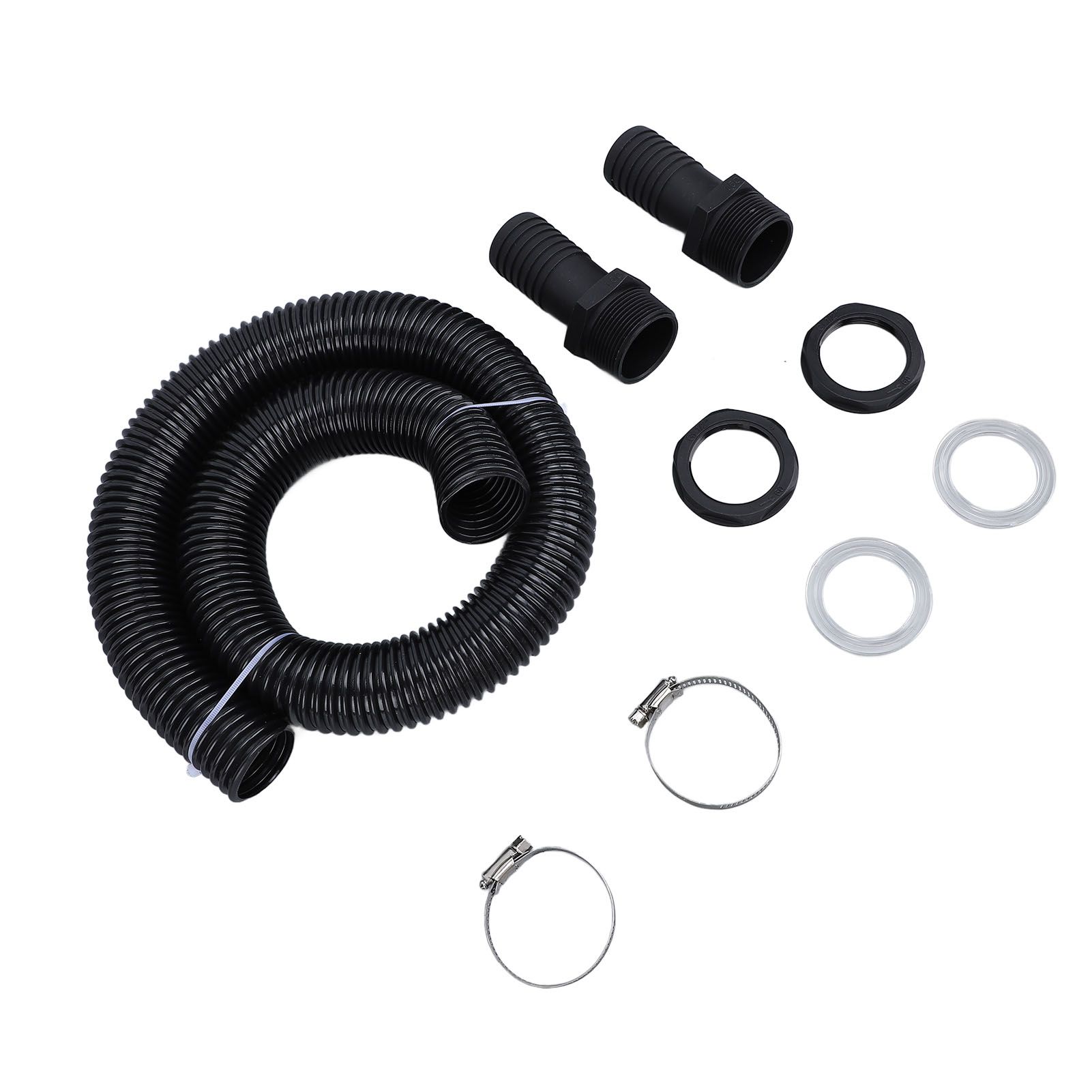 Rain Barrel Hose Connector Kit 39.4 Inch Plastic Rain Barrel Diverter Linking view 4