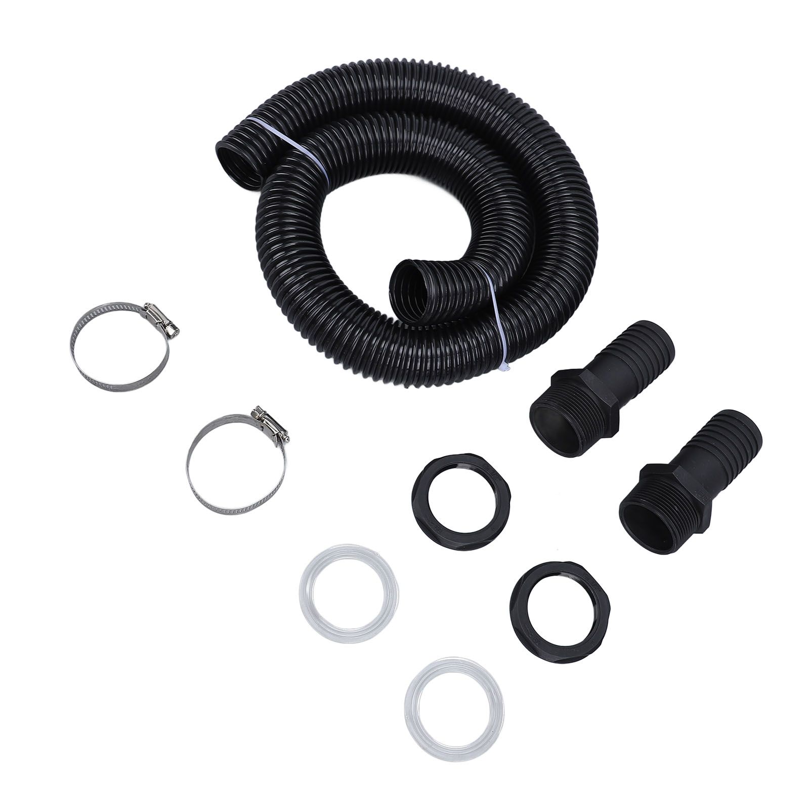 Rain Barrel Hose Connector Kit 39.4 Inch Plastic Rain Barrel Diverter Linking view 6
