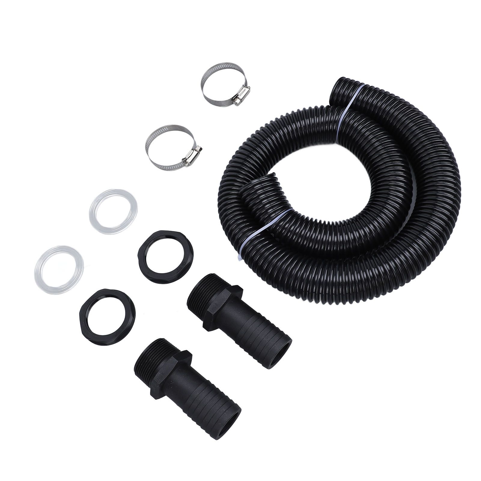 Rain Barrel Hose Connector Kit 39.4 Inch Plastic Rain Barrel Diverter Linking view 12