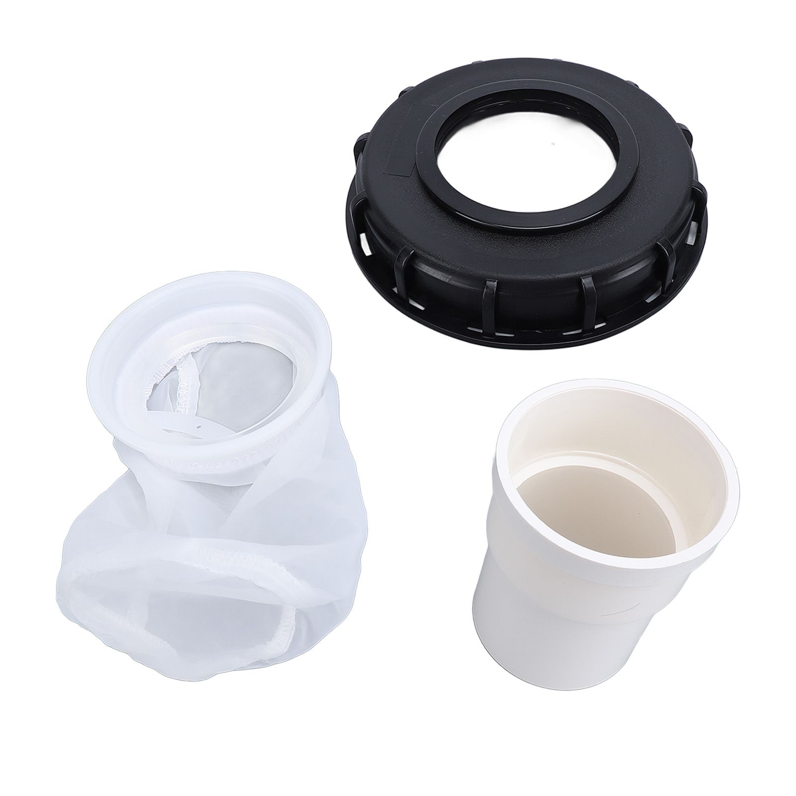 DN150‑165mm Ton Barrel Cover Plastic Reusable Ton Barrel Cap with Filter for view 3