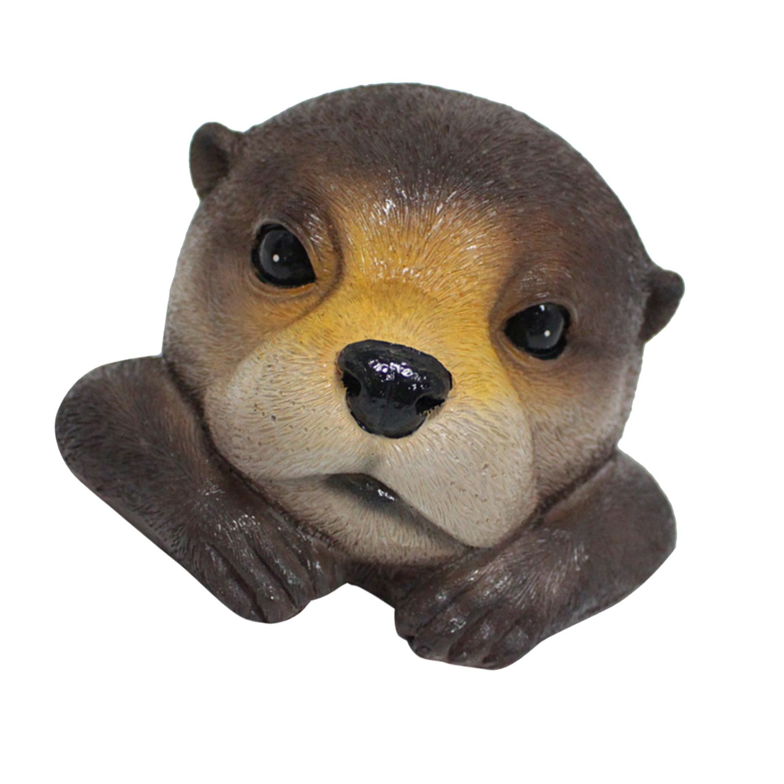 Floating Otter Decor Outdoor Pond Ornaments Waterproof Resin Realistic view 4