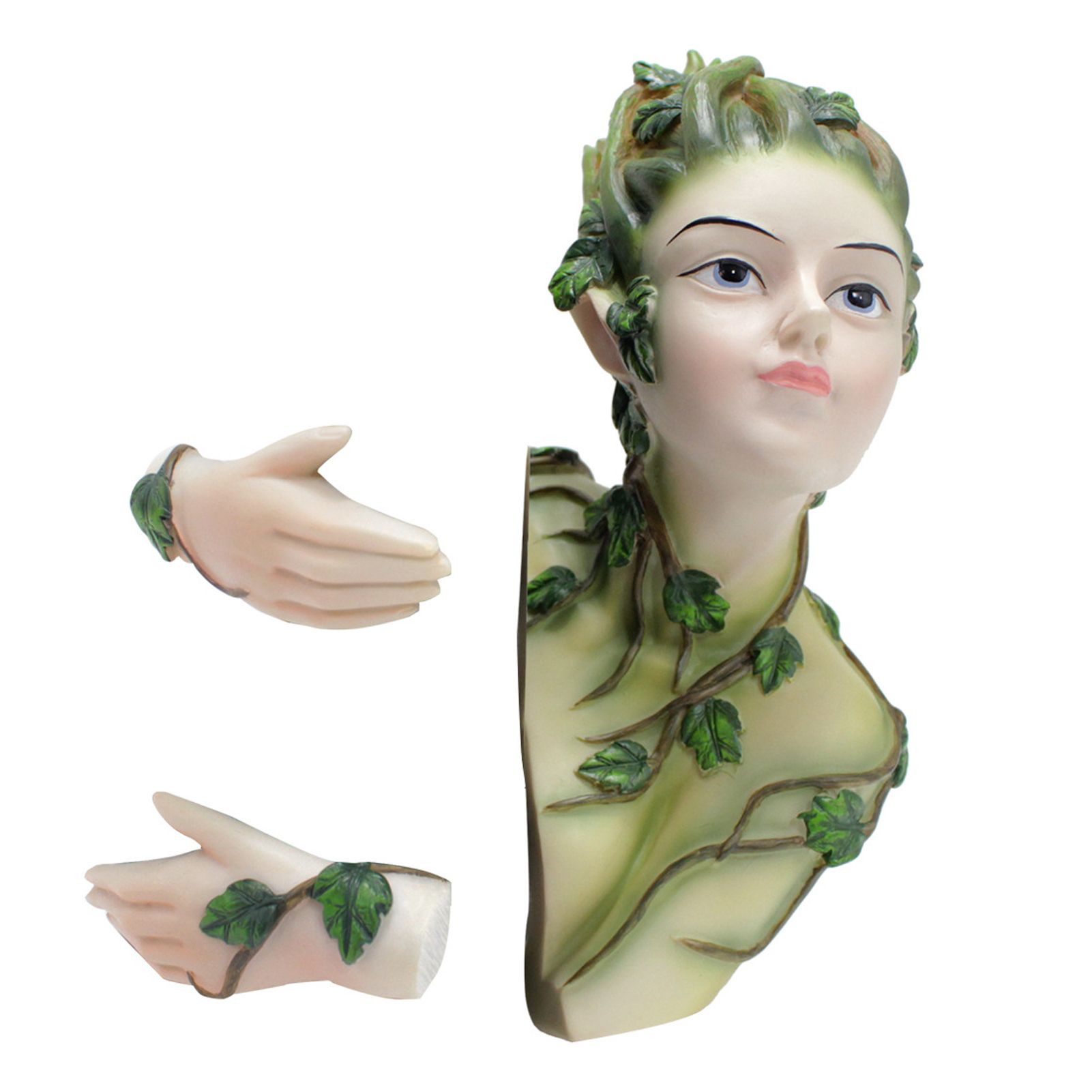 Forest Elves Tree Peeker Yard Decorations Adorable Tree Sculpture Cute Tree view 3
