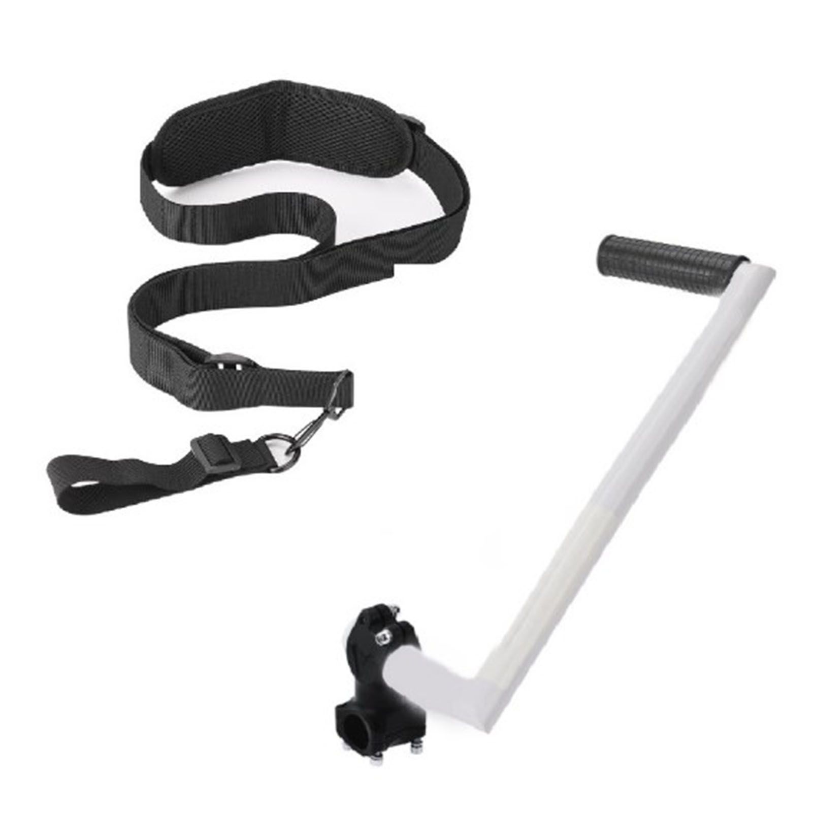 String Trimmer Handle Aluminum Alloy Ergonomic Trimmer Grip Extension for Lawn view 3