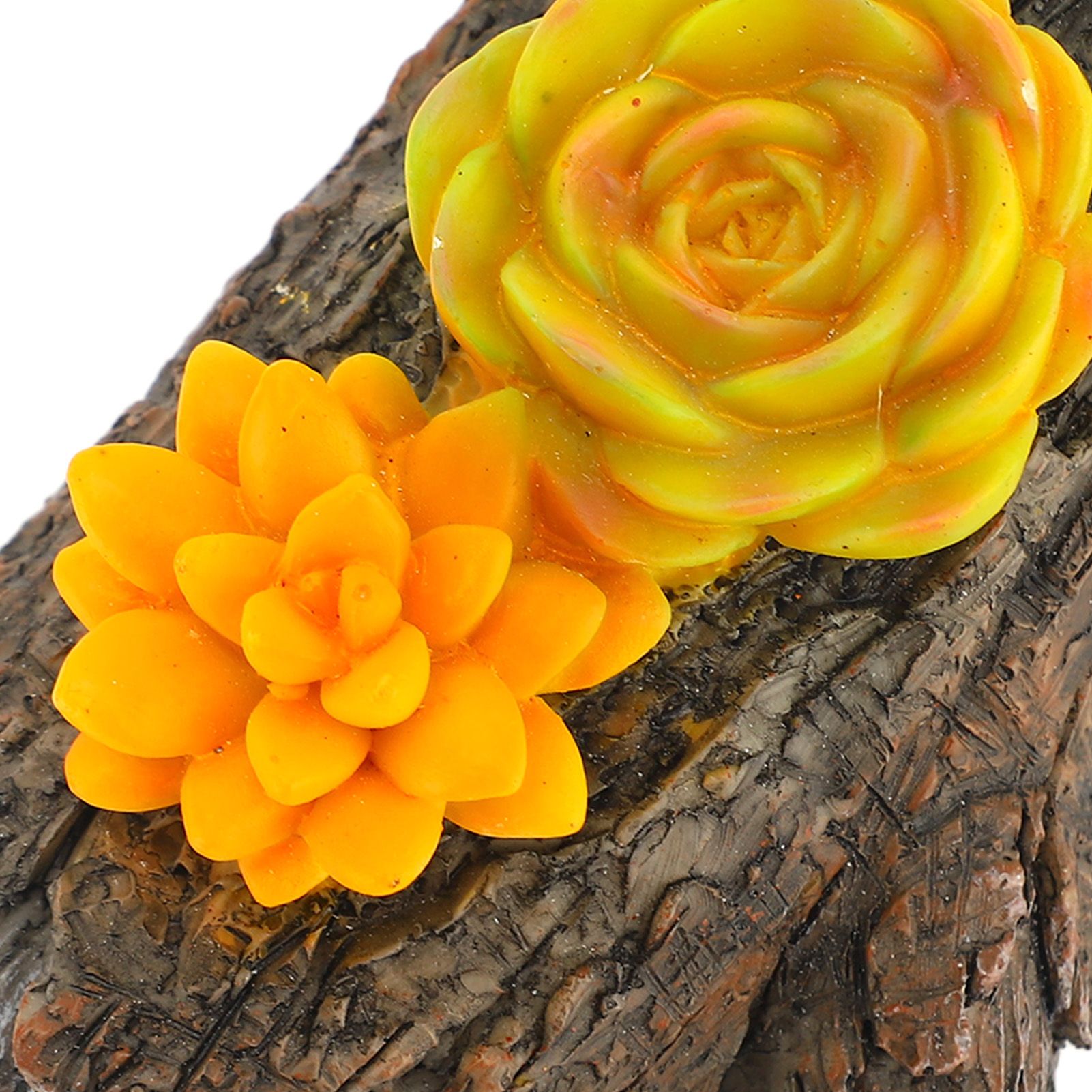 Faux Stump Hidden Key Box Resin Weather Resistant Branch Hidden Spare Key view 2