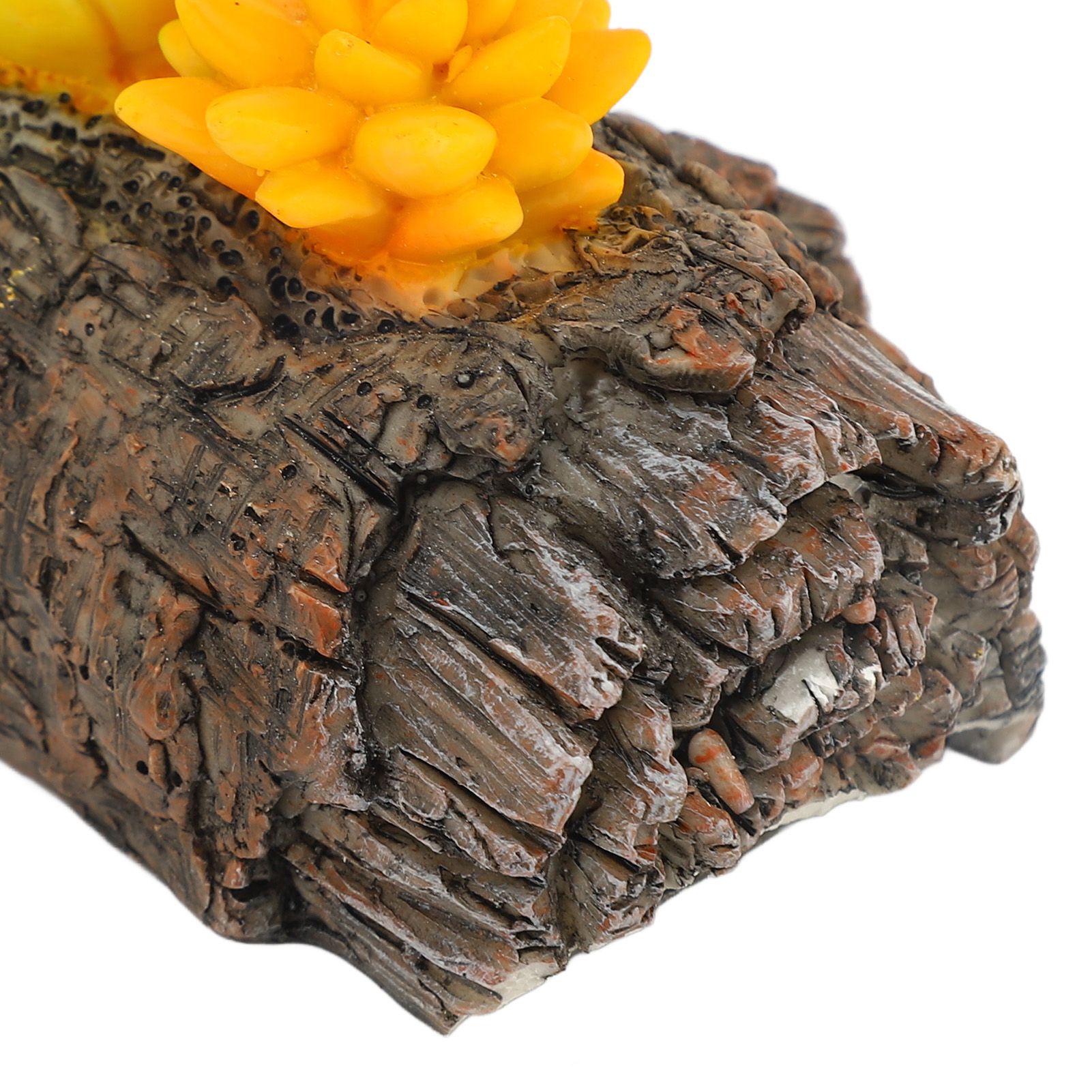 Faux Stump Hidden Key Box Resin Weather Resistant Branch Hidden Spare Key view 5