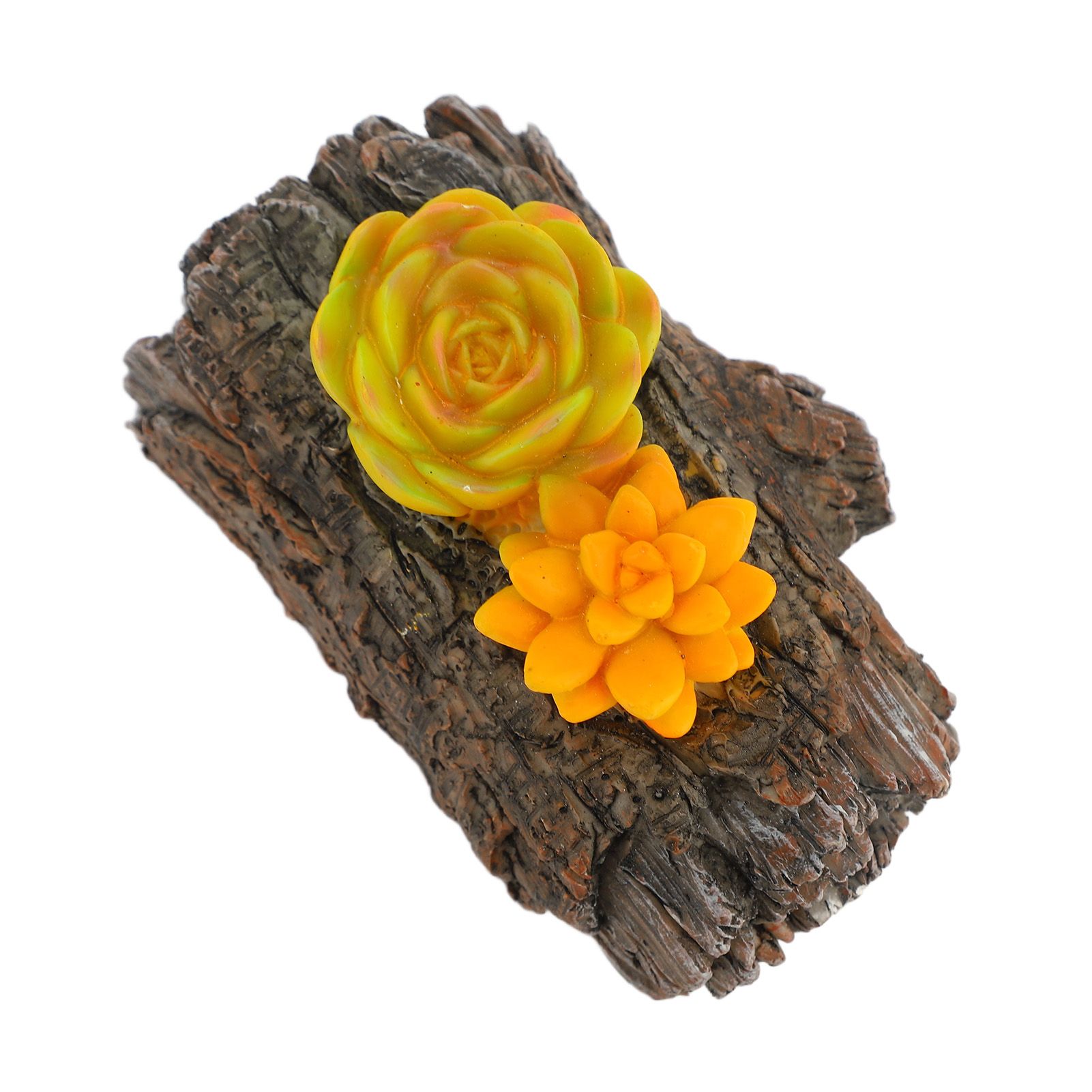 Faux Stump Hidden Key Box Resin Weather Resistant Branch Hidden Spare Key view 6