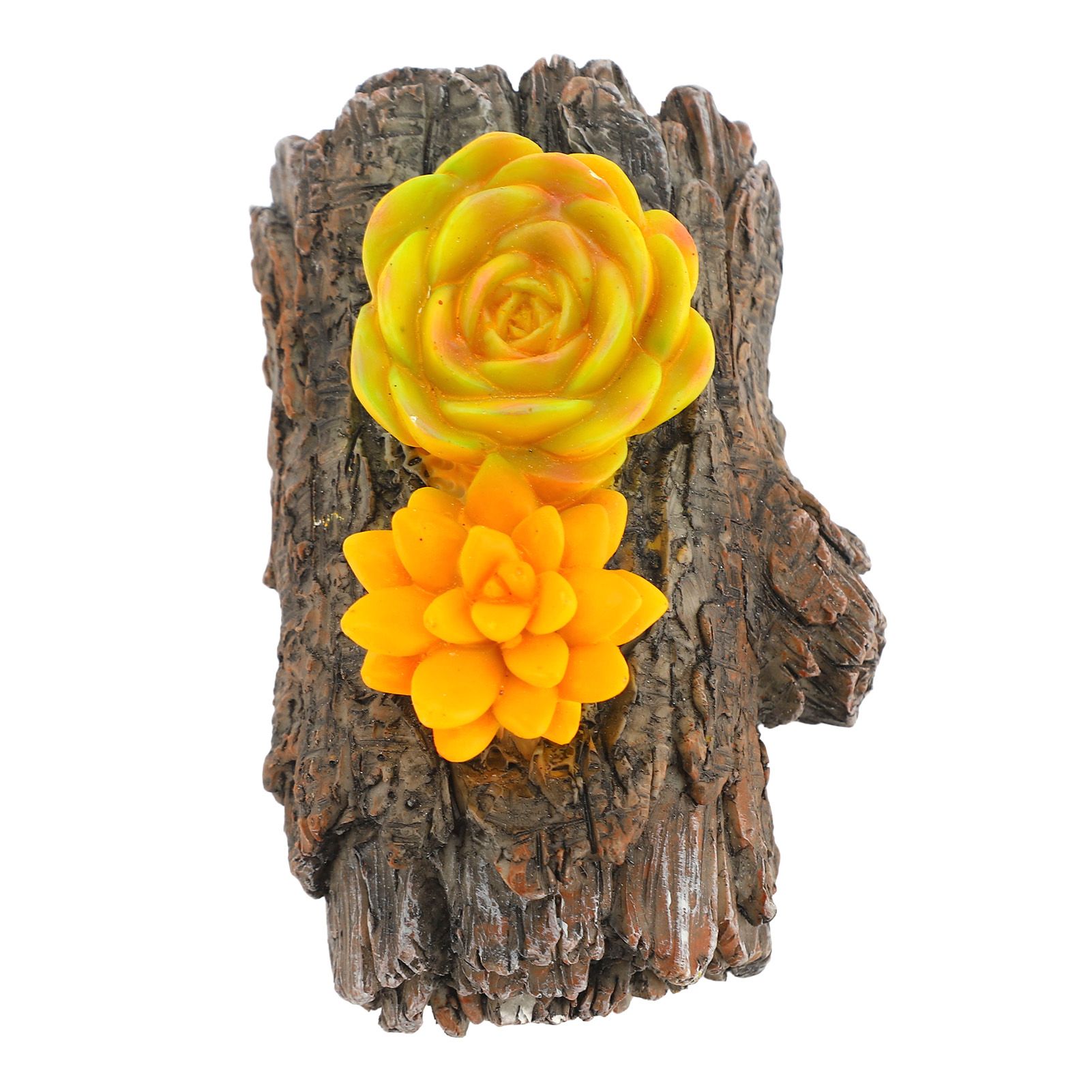Faux Stump Hidden Key Box Resin Weather Resistant Branch Hidden Spare Key view 10