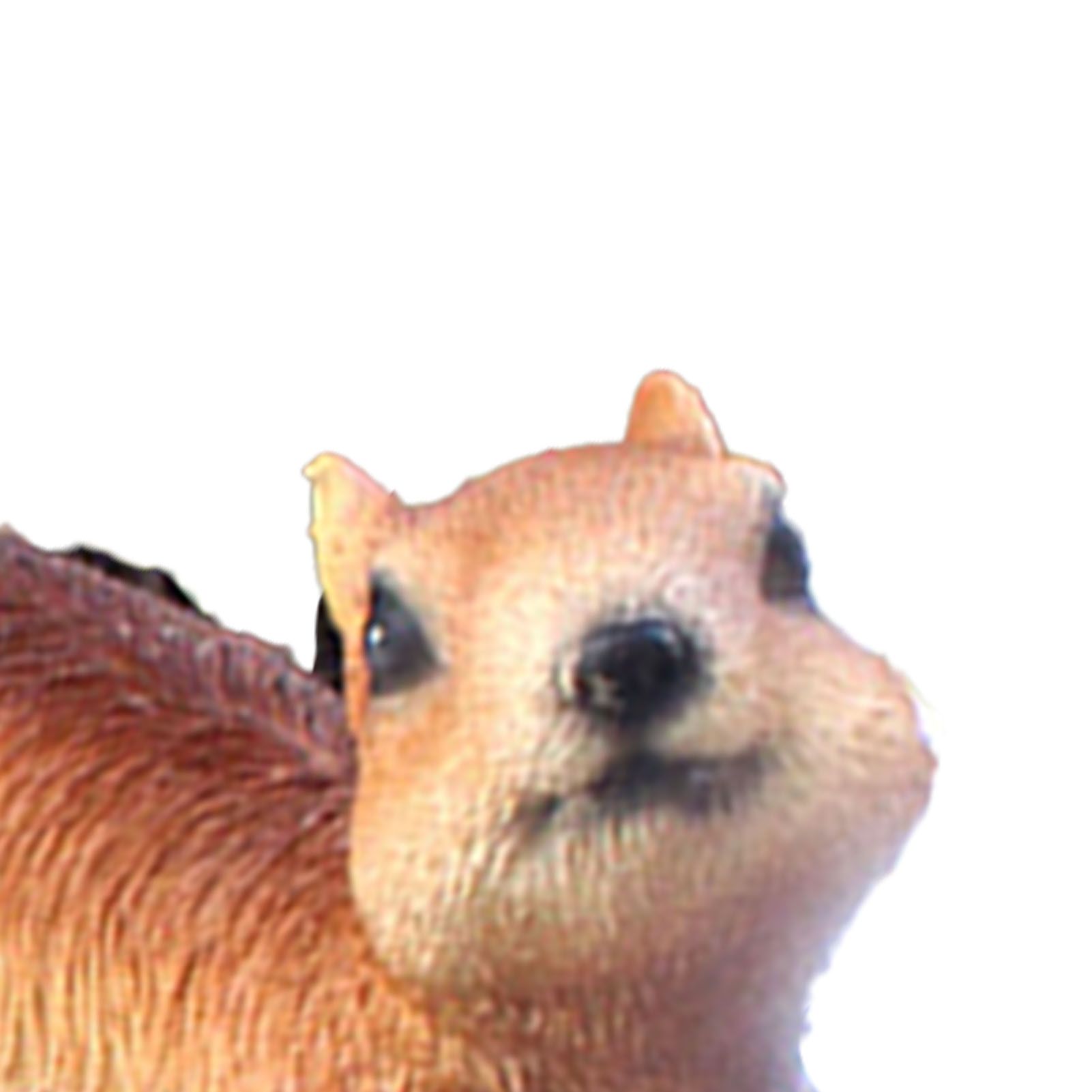 Resin Animal Squirrels Model Cute Squirrel Hanging Statues for Garden Outdoor view 2