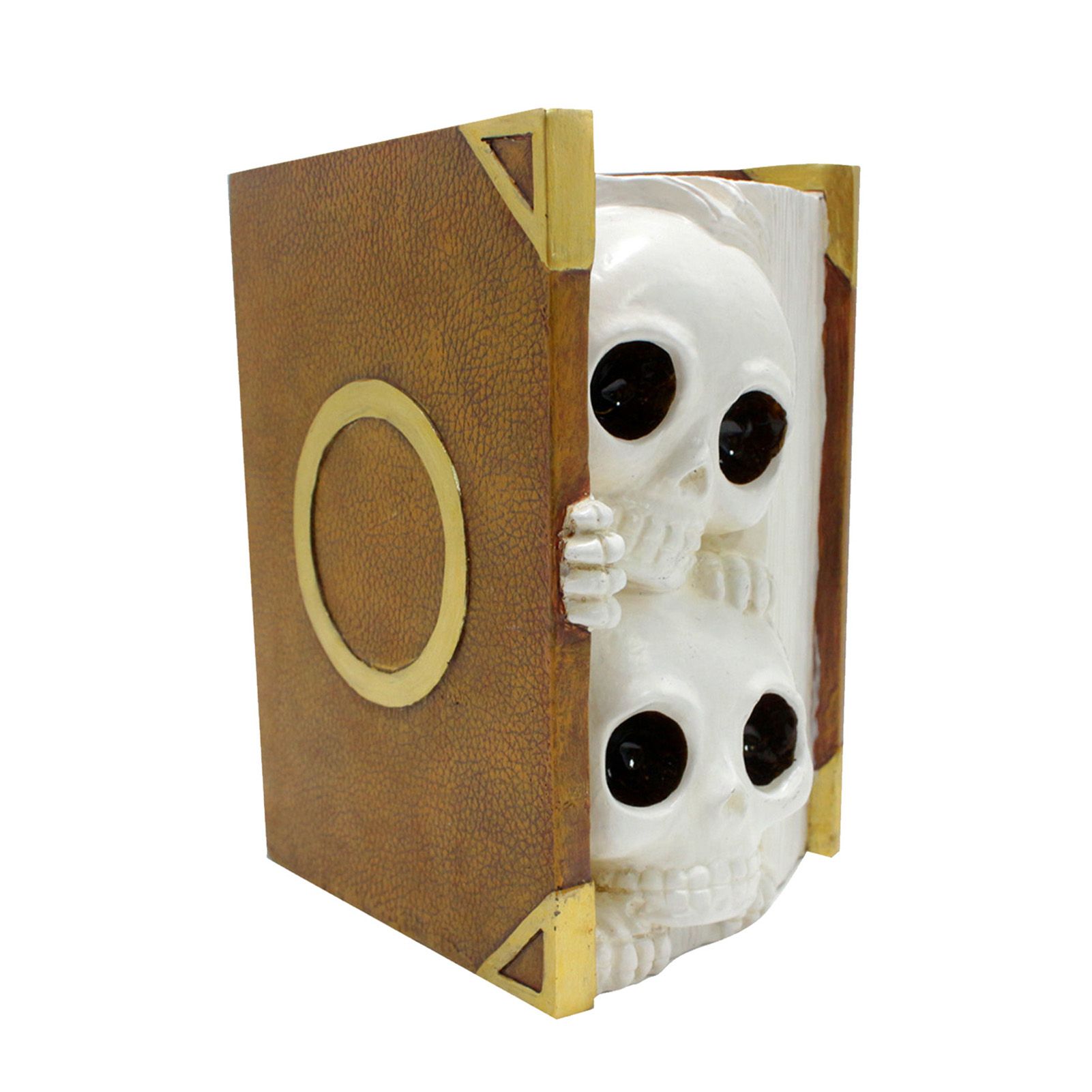 Book Skull Plant Pot Decorative Easy Cleanup Exquisite Flower Container Pot view 3