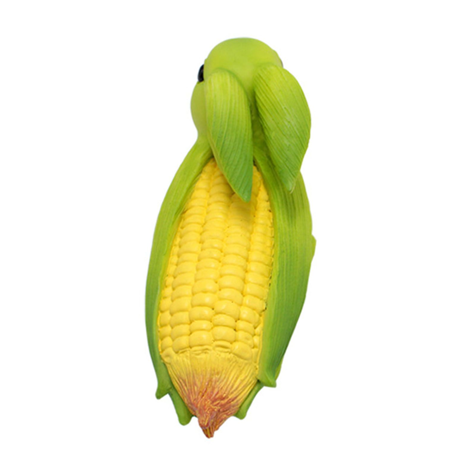 Rabbit Garden Statue Cute Adorable Outdoor Corn Bunny Resin Figurines for view 3