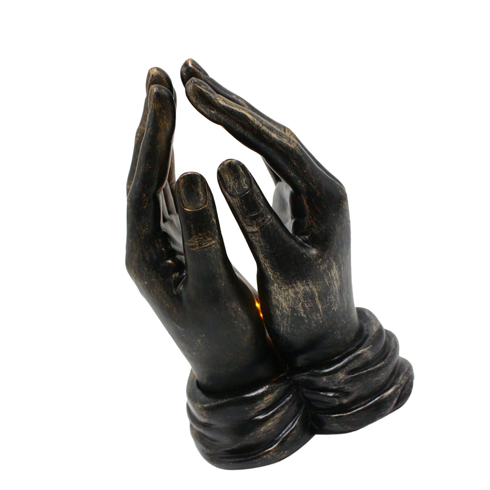 Praying Hands Figurine Statue Synthetic Resin Hand Gesture Praying Ornament view 6
