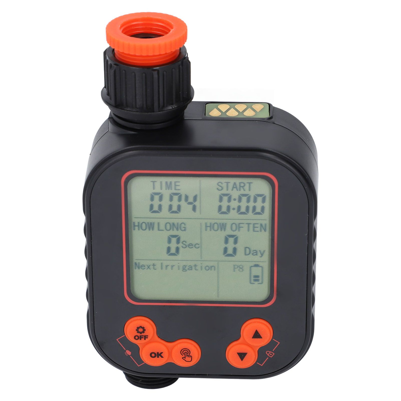 Automatic Watering Timer G3/4 Female Thread Programmable LCD Display Digital view 8