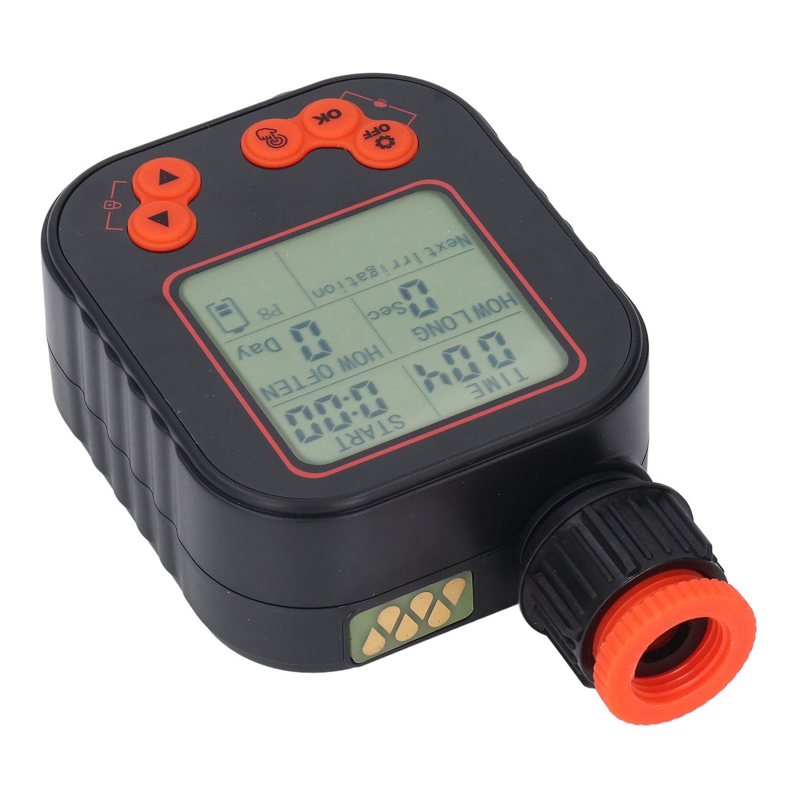 Automatic Watering Timer G3/4 Female Thread Programmable LCD Display Digital view 10