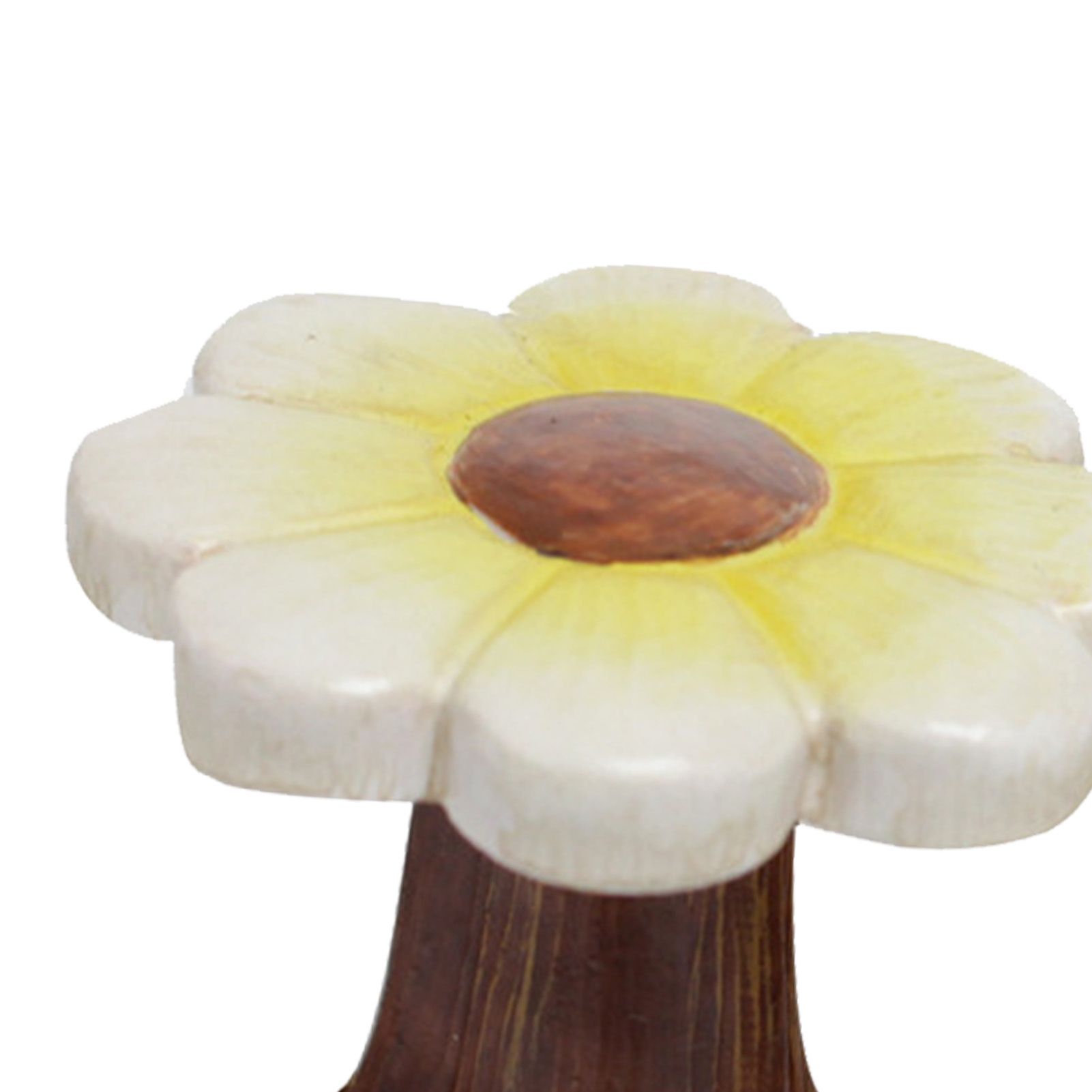 Flower Fairy Figurine with Flower Table and Chair Resin Exquisite Fairy Statue view 5