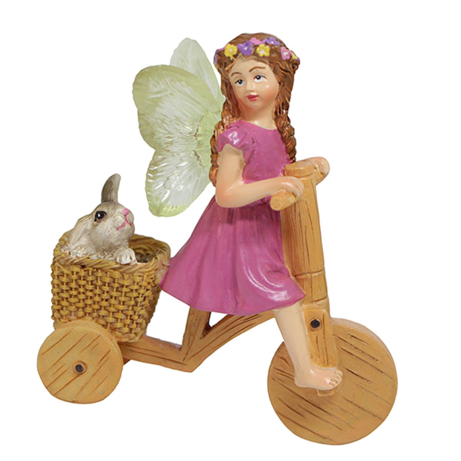 Garden Fairy Figurine Resin Exquisite Superb Craftsmanship Flower Fairy view 10