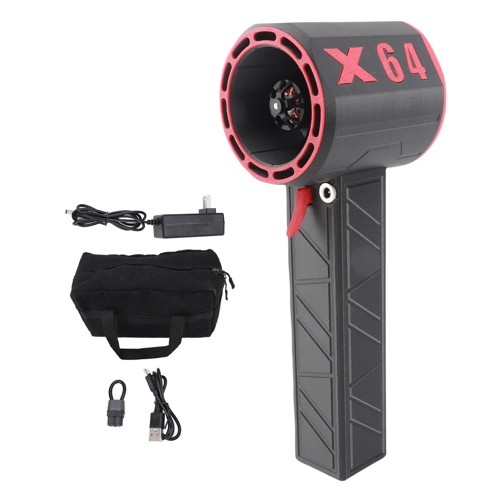 Super Jet Fan Powerful Wind 64mm Duct 8000MAH Efficient Turbo Fan for Car view 3
