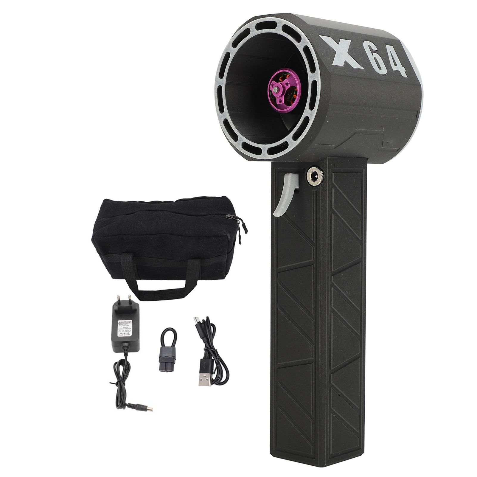 Super Jet Fan Powerful Wind 64mm Duct 8000MAH Efficient Turbo Fan for Car view 3